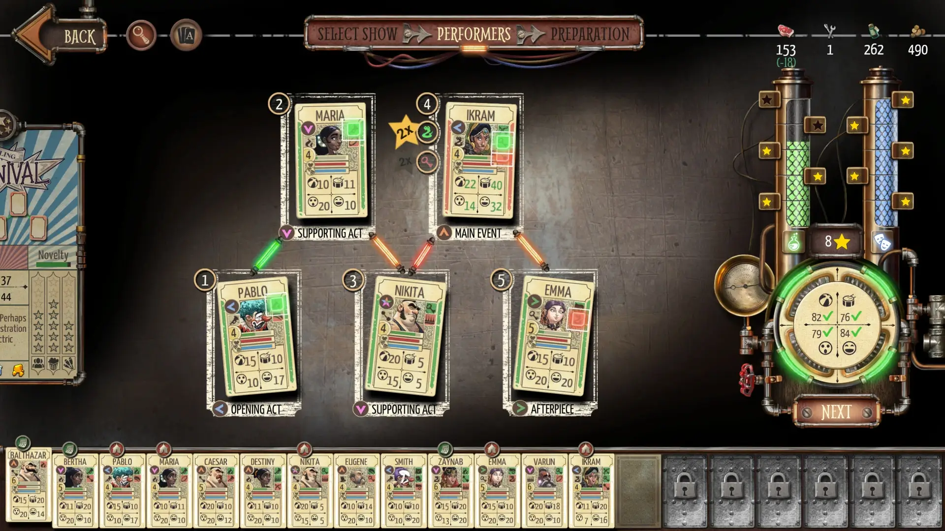Circus Electrique Gameplay Screenshots 3