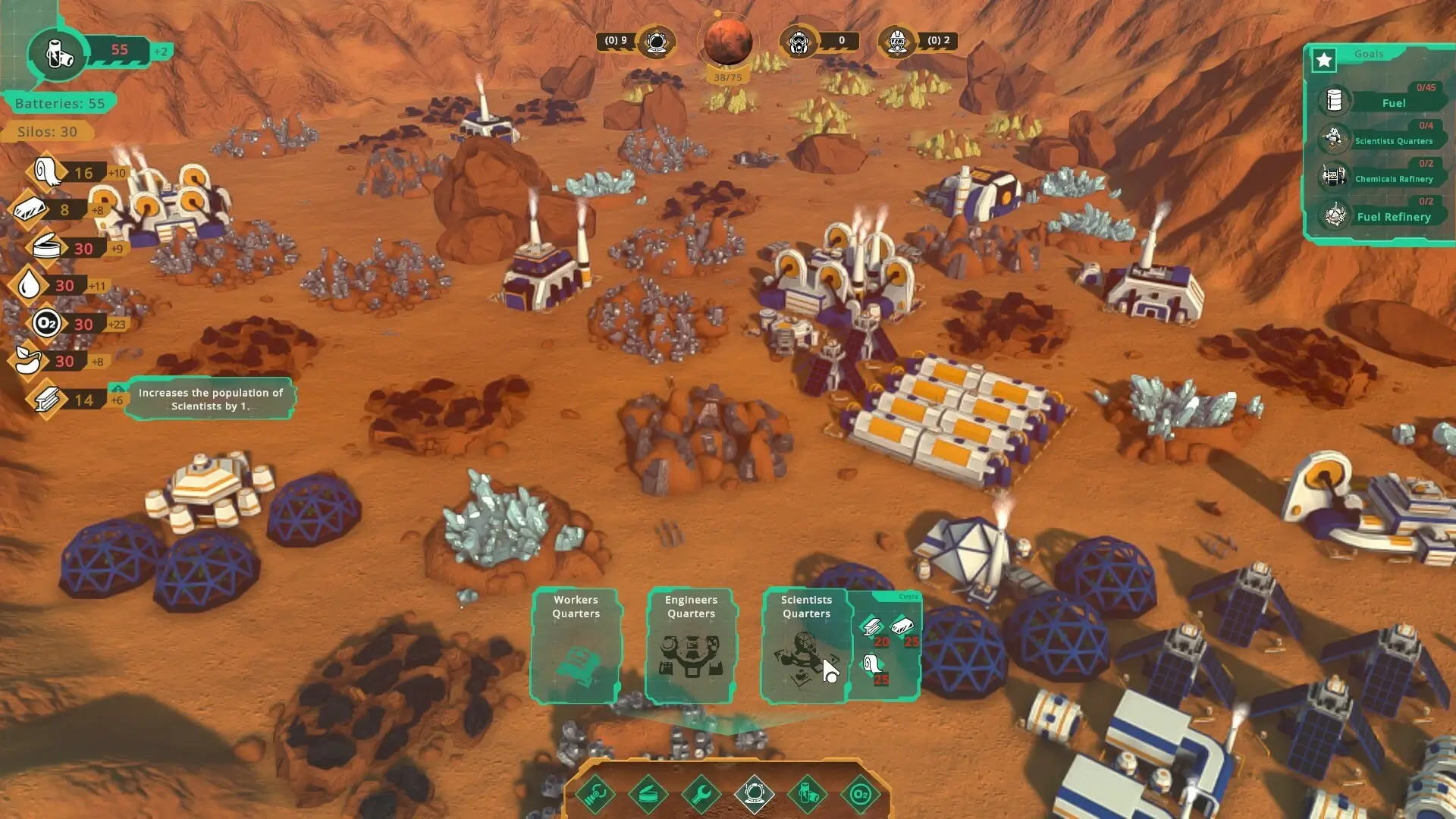 Citizens: On Mars Gameplay Screenshots 1