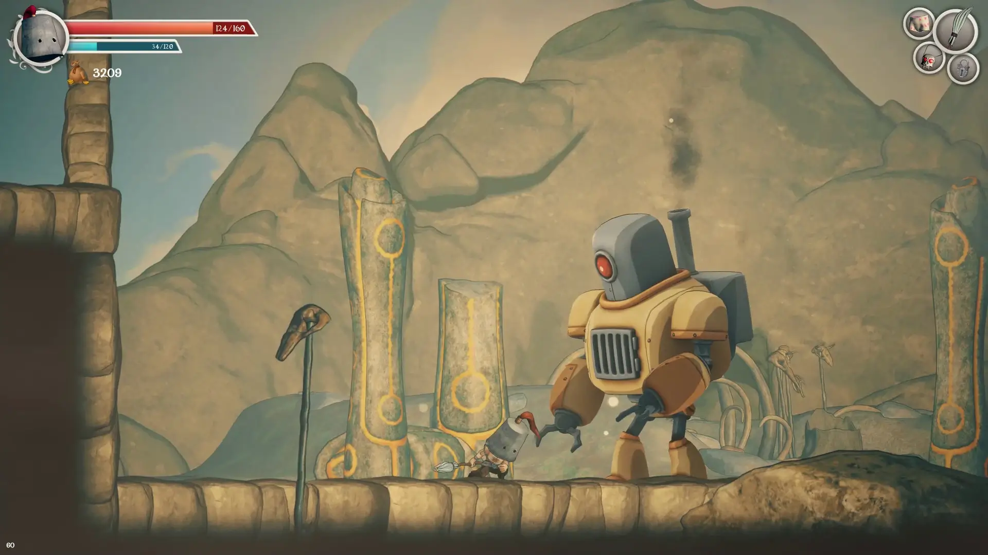 Clunky Hero: Game, Art and Music Bundle Gameplay Screenshots 4