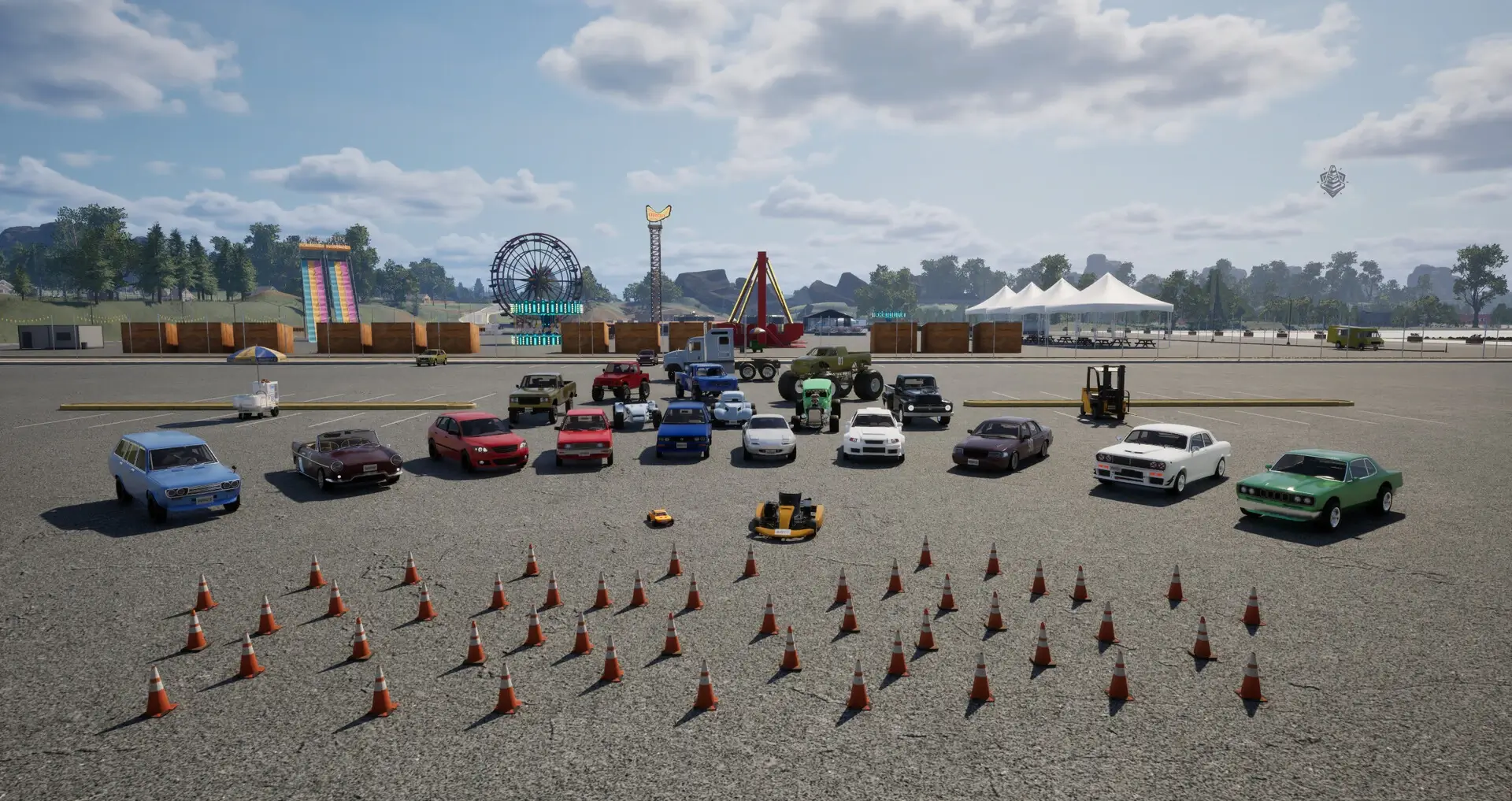 Cone Crushers: Autocross Gameplay Screenshots 1