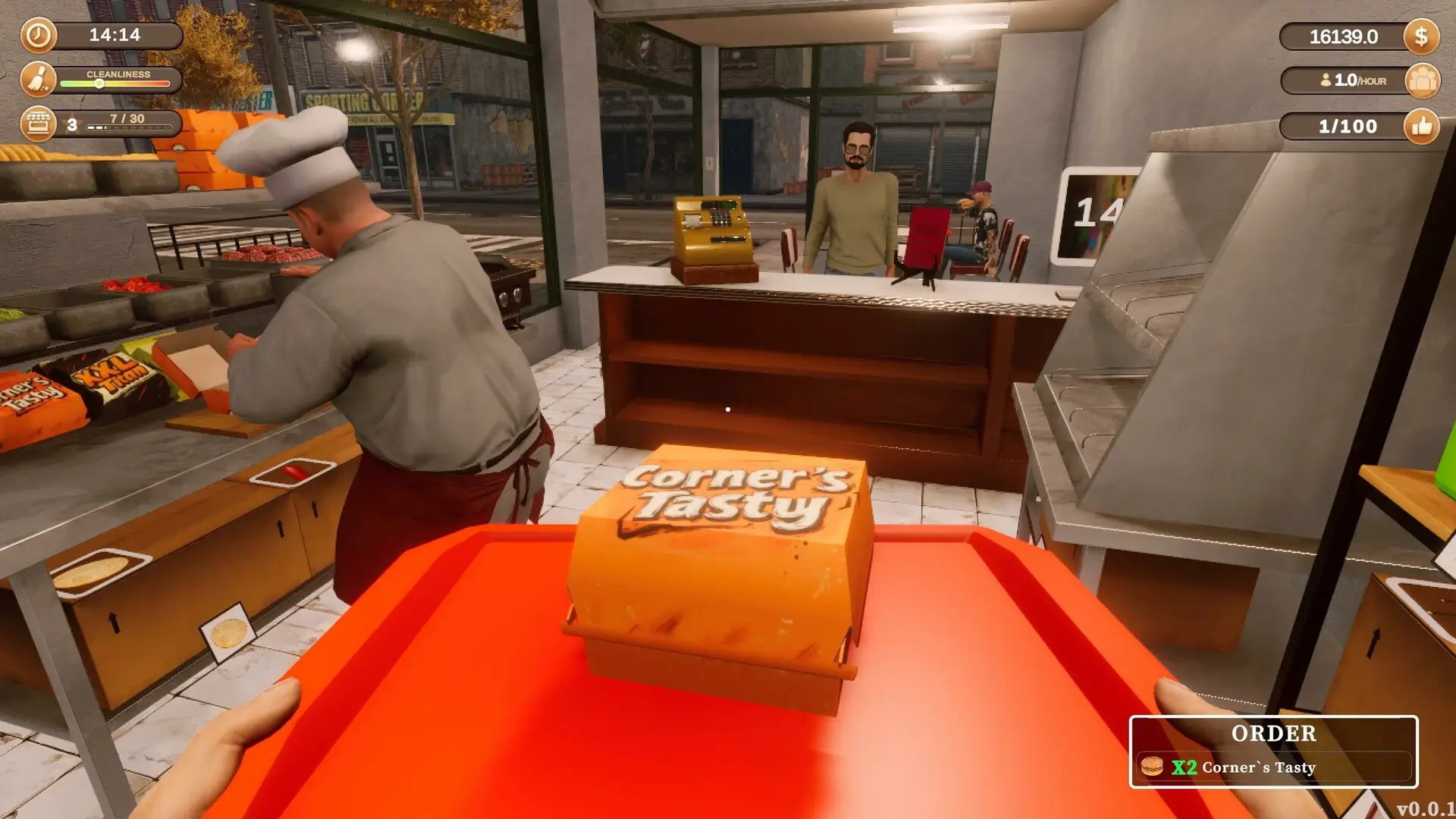 Corner Kitchen: Fast Food Simulator Gameplay Screenshots 1