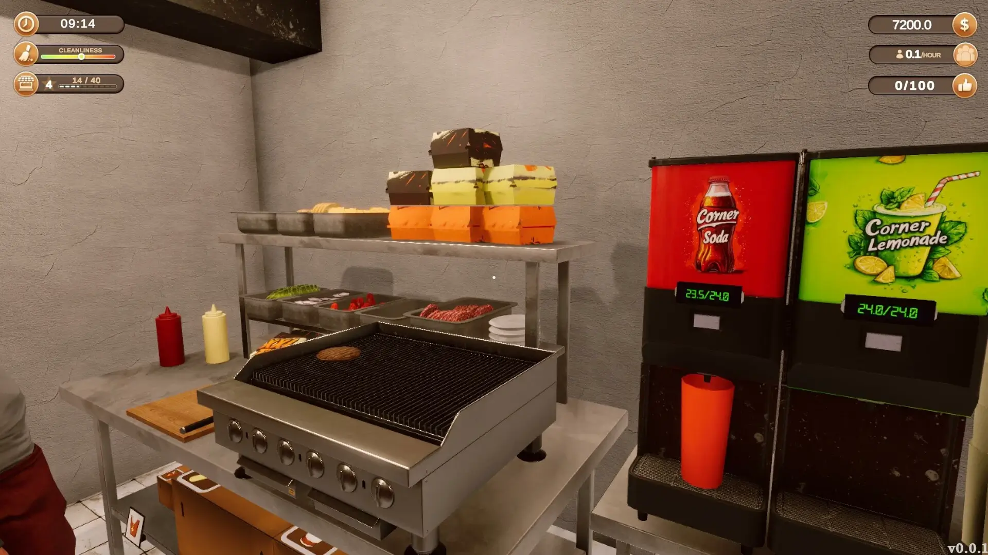 Corner Kitchen: Fast Food Simulator Gameplay Screenshots 2