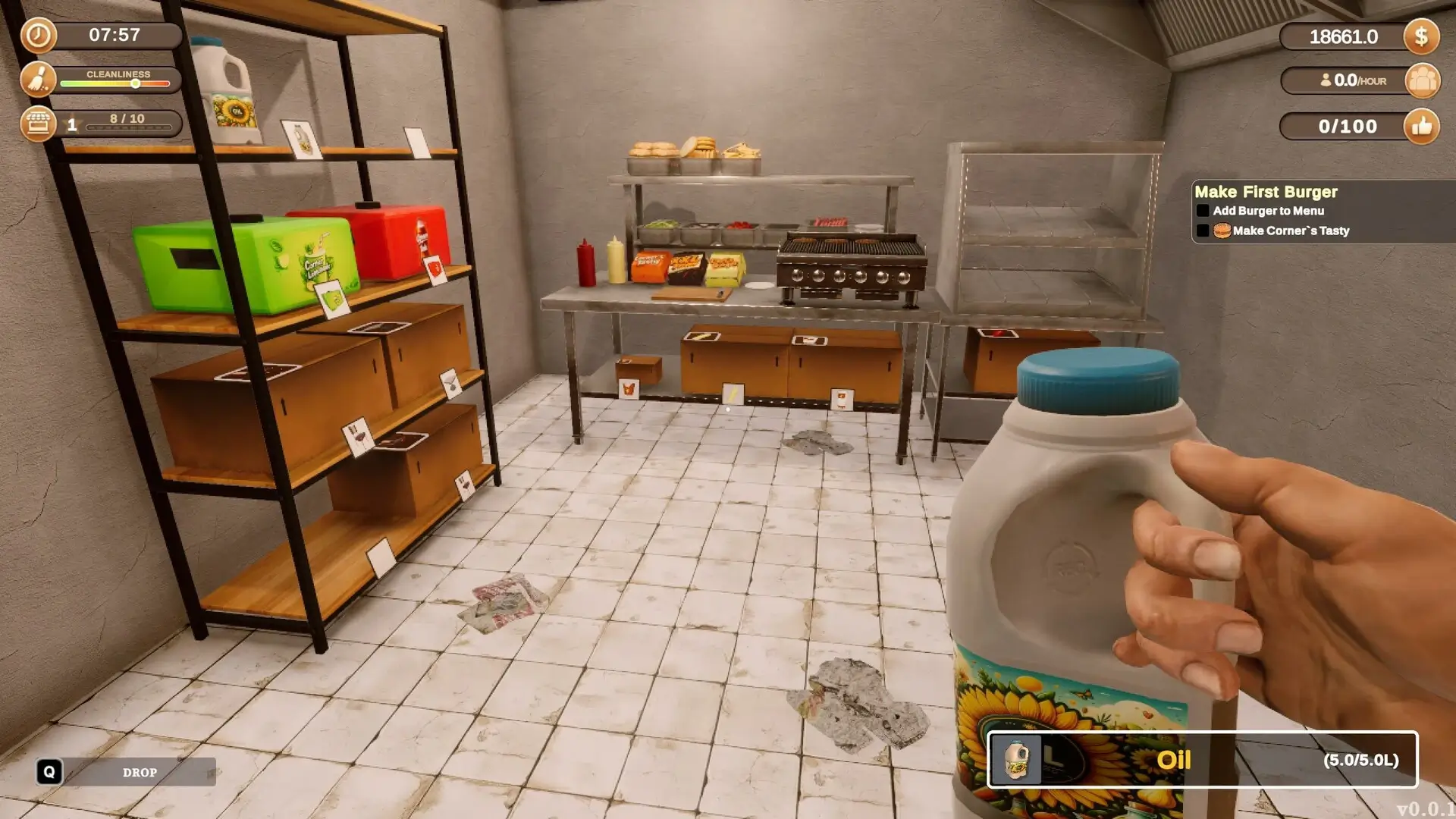 Corner Kitchen: Fast Food Simulator Gameplay Screenshots 4