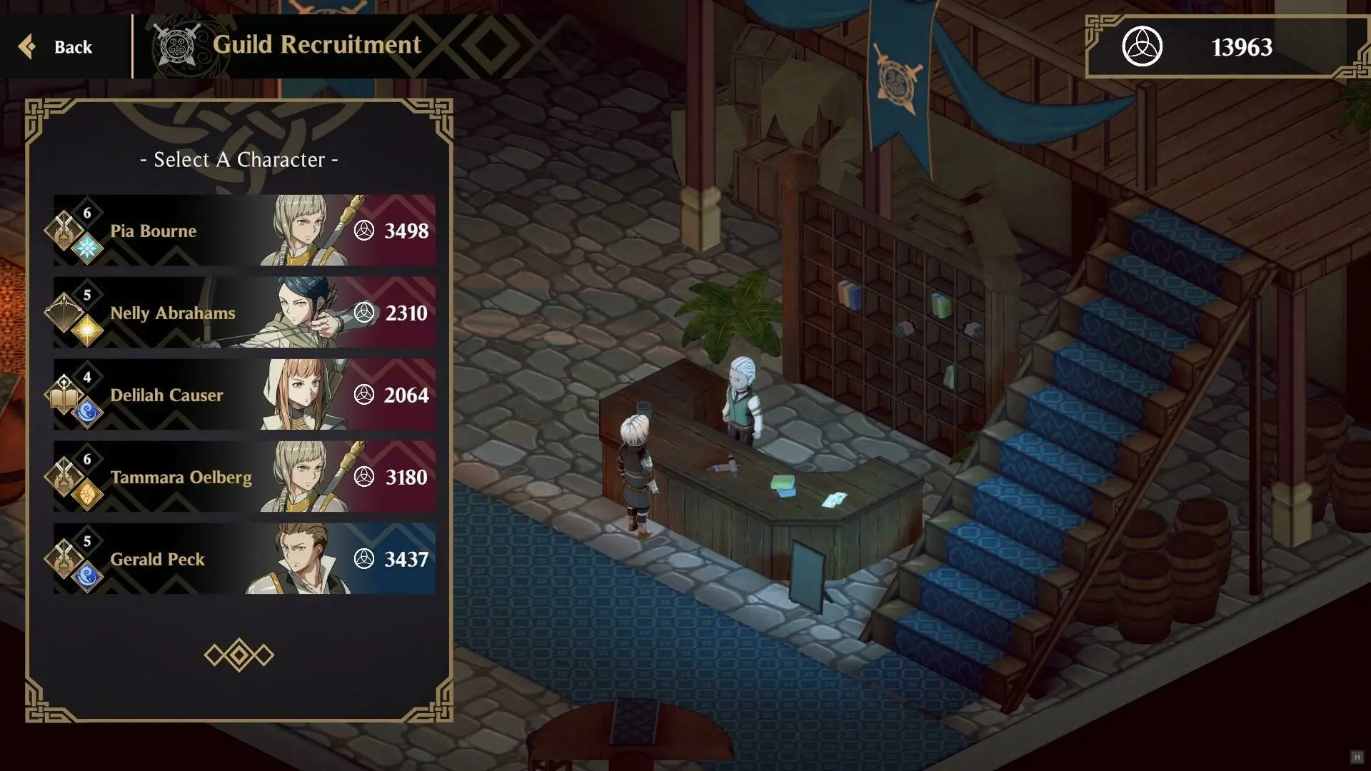Crimson Tactics: The Rise of The White Banner Gameplay Screenshots 4