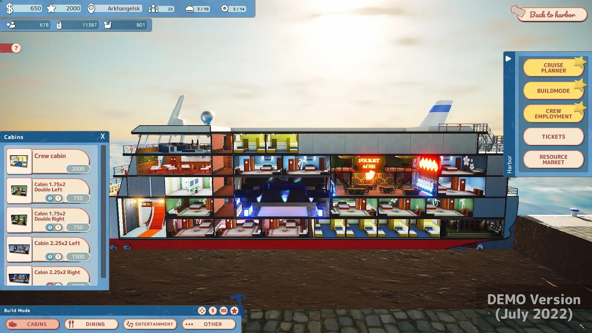 Cruise Ship Manager Gameplay Screenshots 1