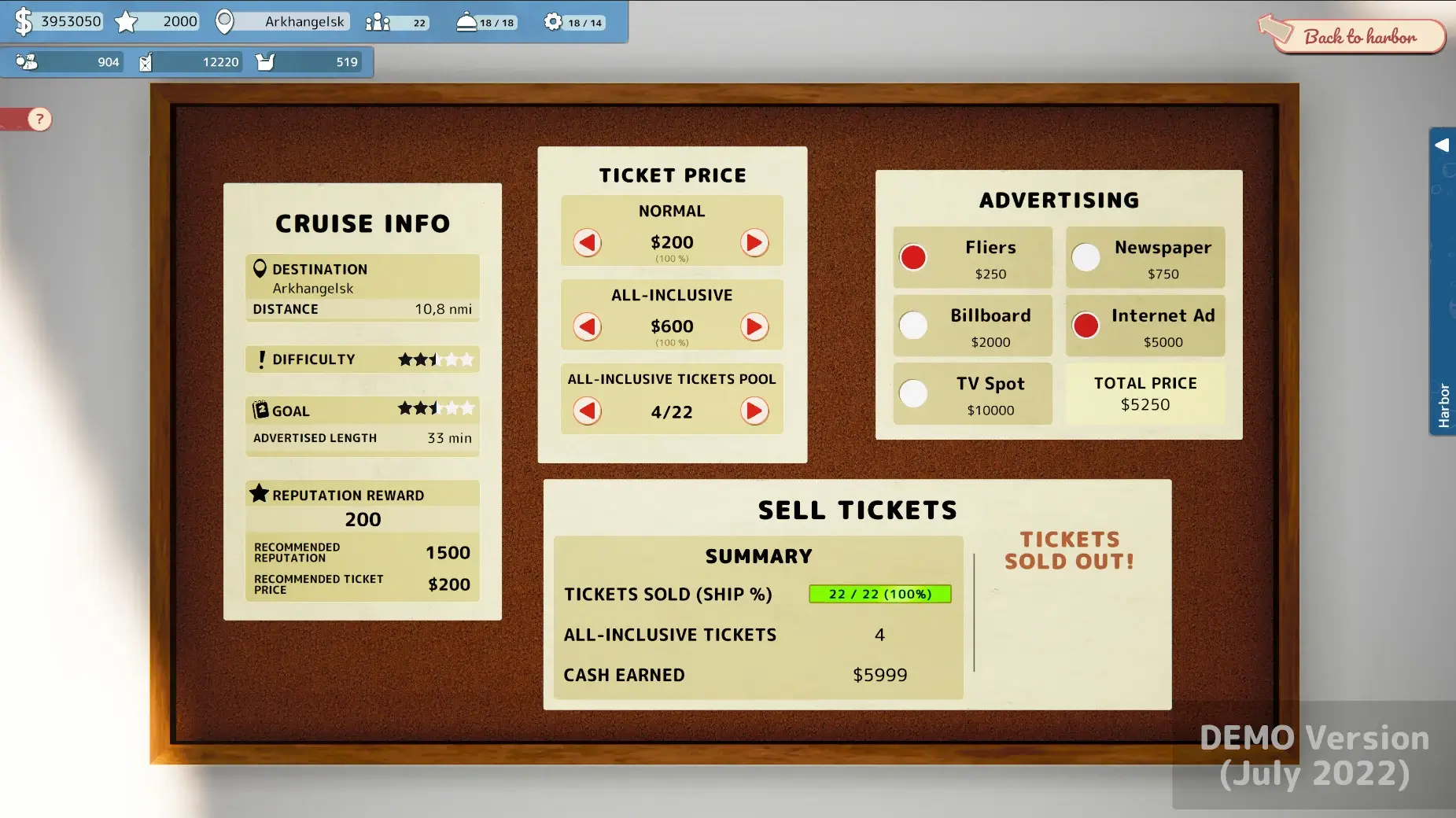 Cruise Ship Manager Gameplay Screenshots 3