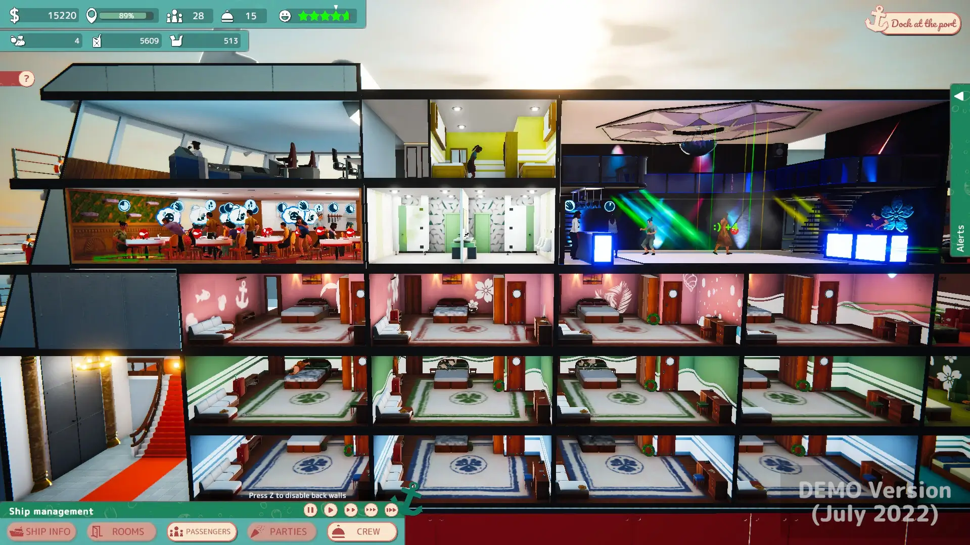 Cruise Ship Manager Gameplay Screenshots 4