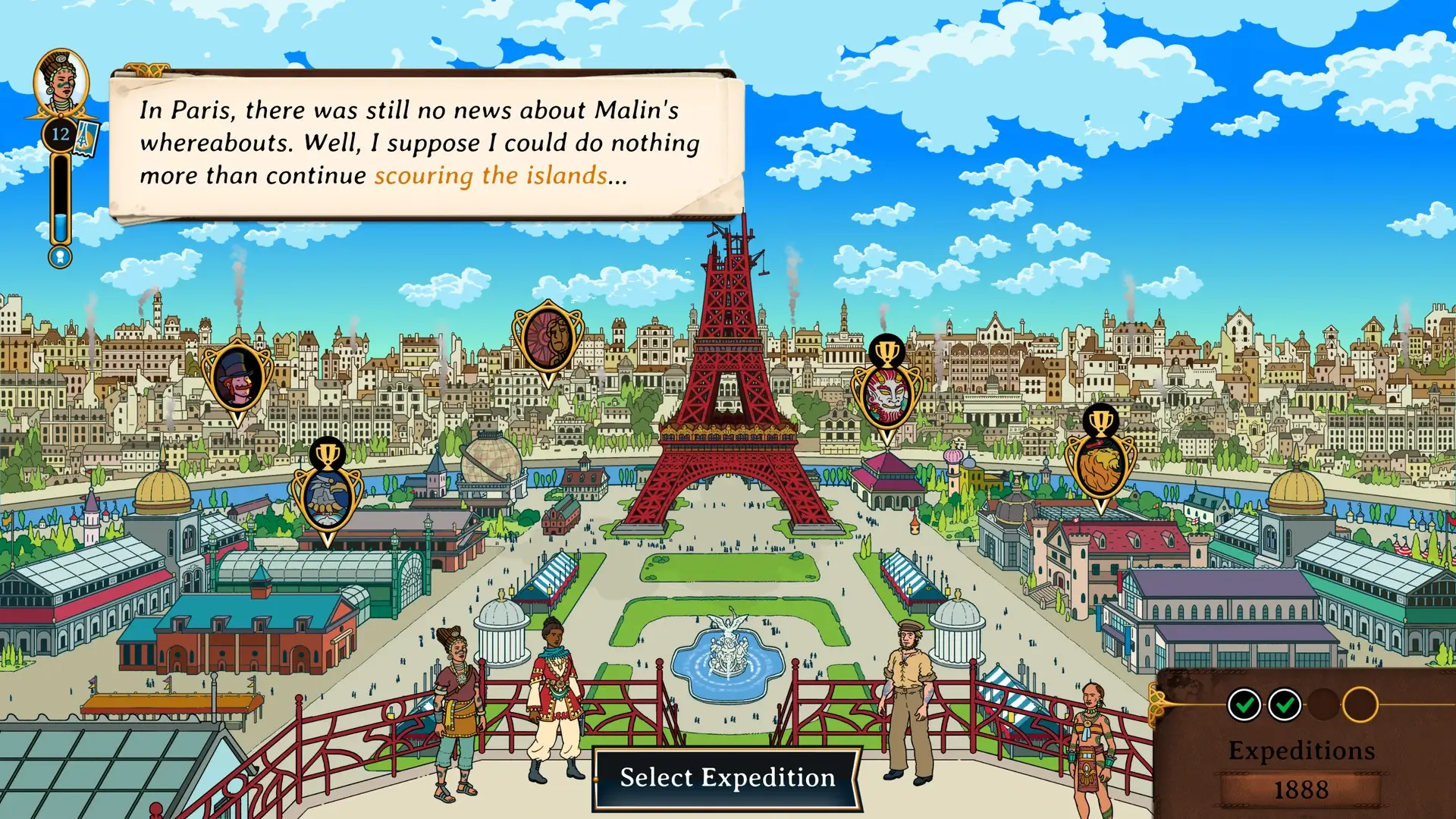 Curious Expedition 2: Deluxe Edition Gameplay Screenshots 1