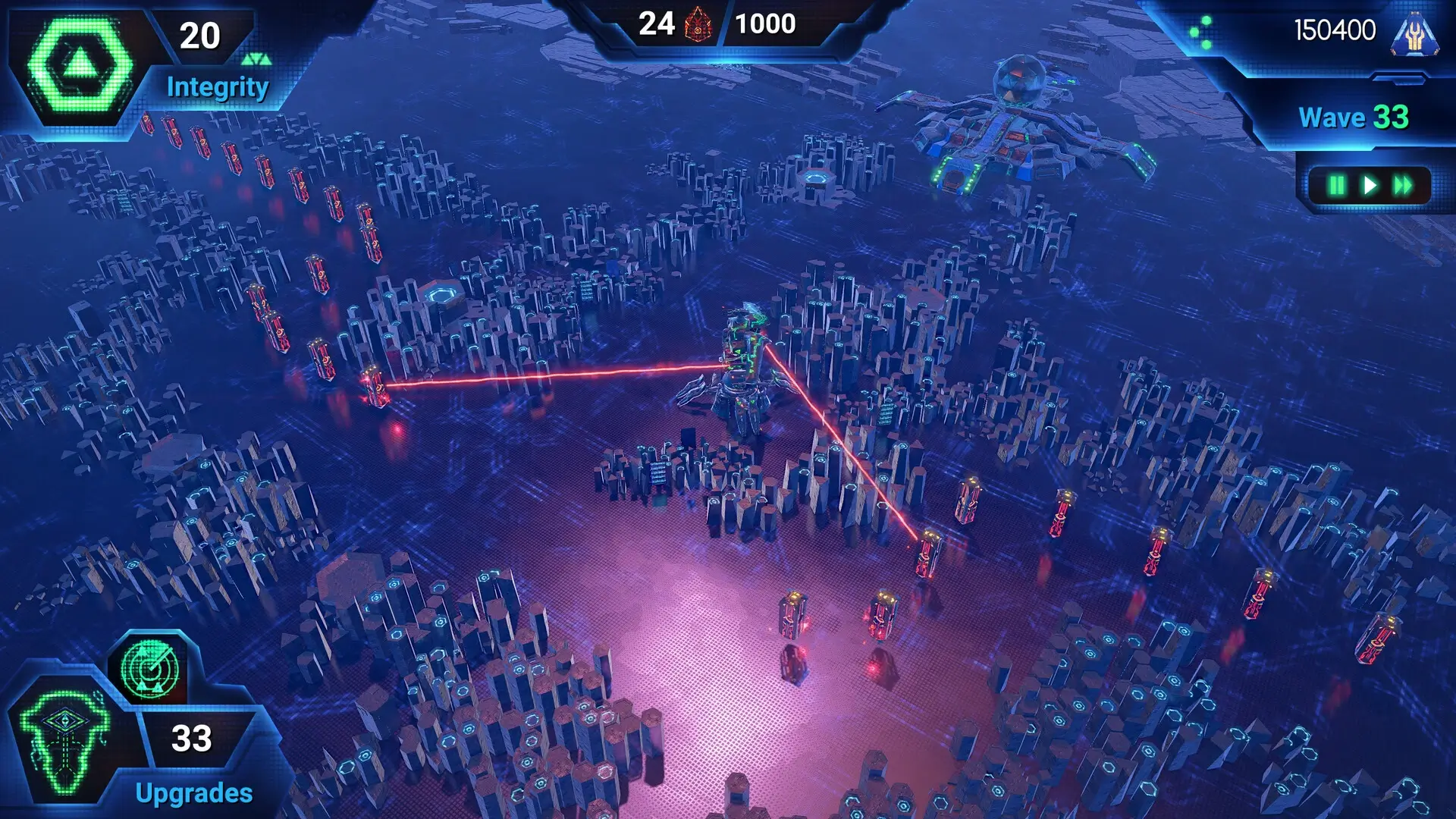 CyberTD Gameplay Screenshots 1