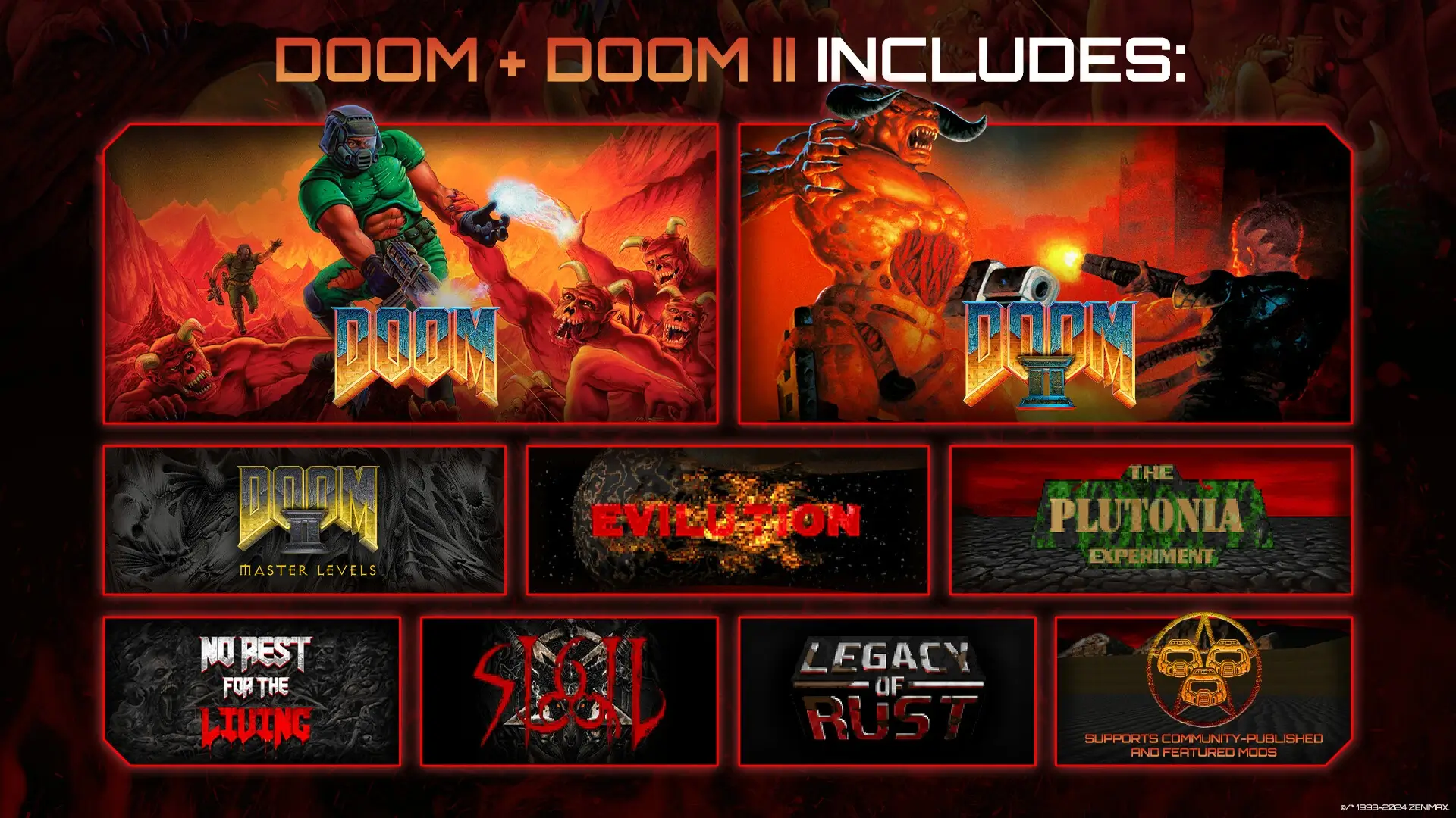 DOOM I + II (2024) Gameplay Screenshots 1