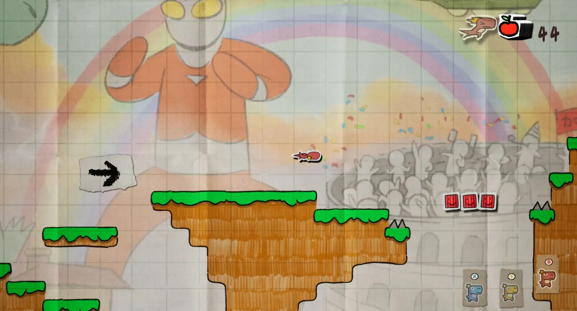 Doodle Adventure of Chameleon Gameplay Screenshots 2
