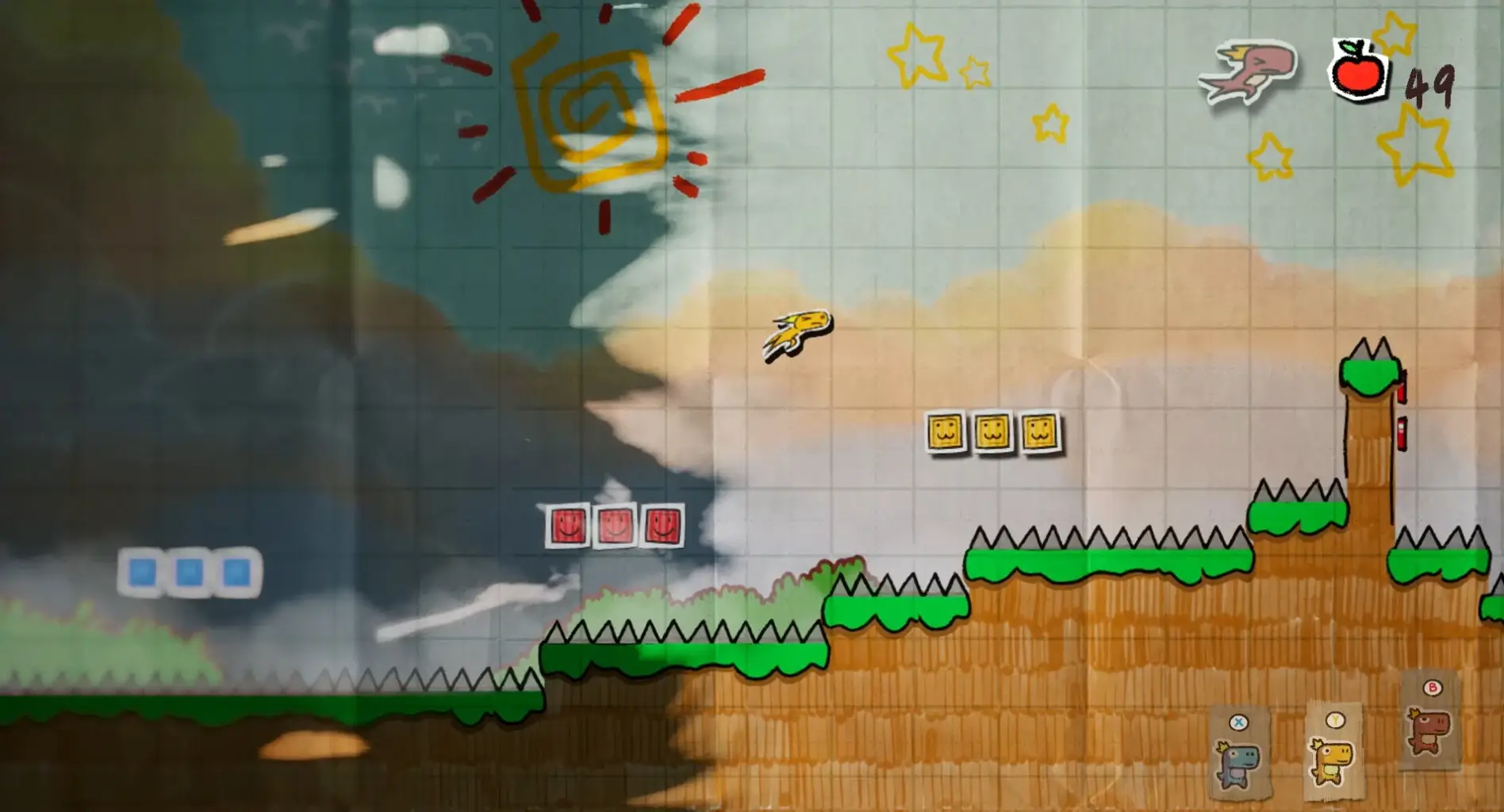 Doodle Adventure of Chameleon Gameplay Screenshots 3