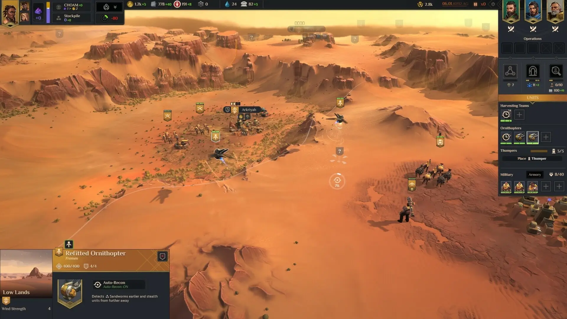 Dune: Spice Wars – The Ixian Edition Gameplay Screenshots 1