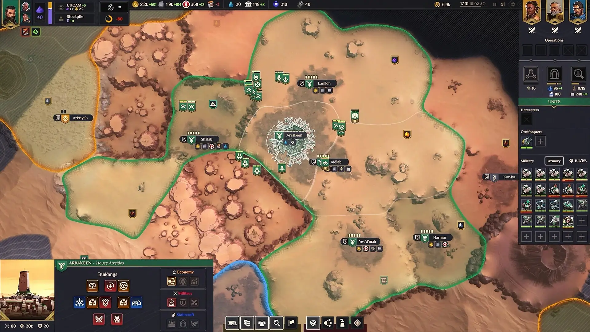 Dune: Spice Wars – The Ixian Edition Gameplay Screenshots 2