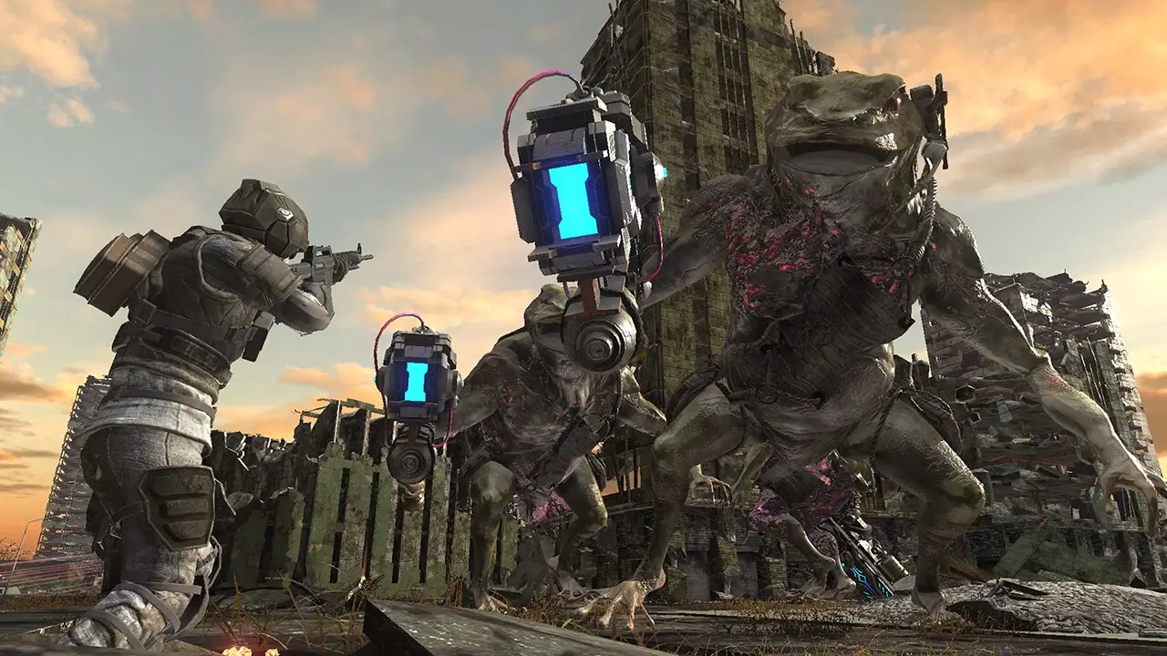 EARTH DEFENSE FORCE 6 Gameplay Screenshots 1