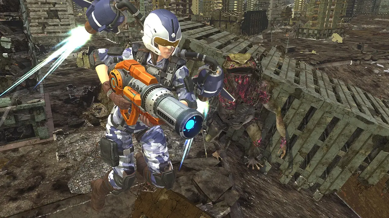 EARTH DEFENSE FORCE 6 Gameplay Screenshots 2