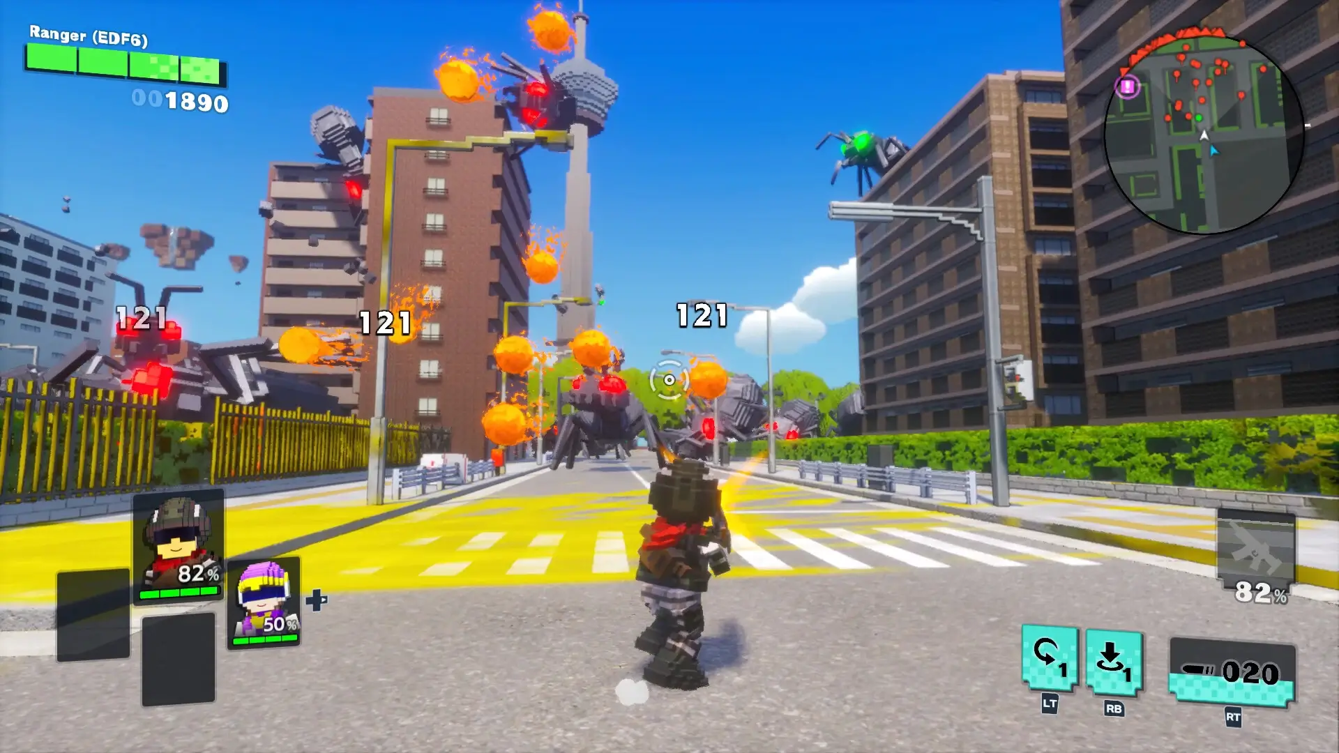 EARTH DEFENSE FORCE: WORLD BROTHERS 2 – DLC Bundle Gameplay Screenshots 1