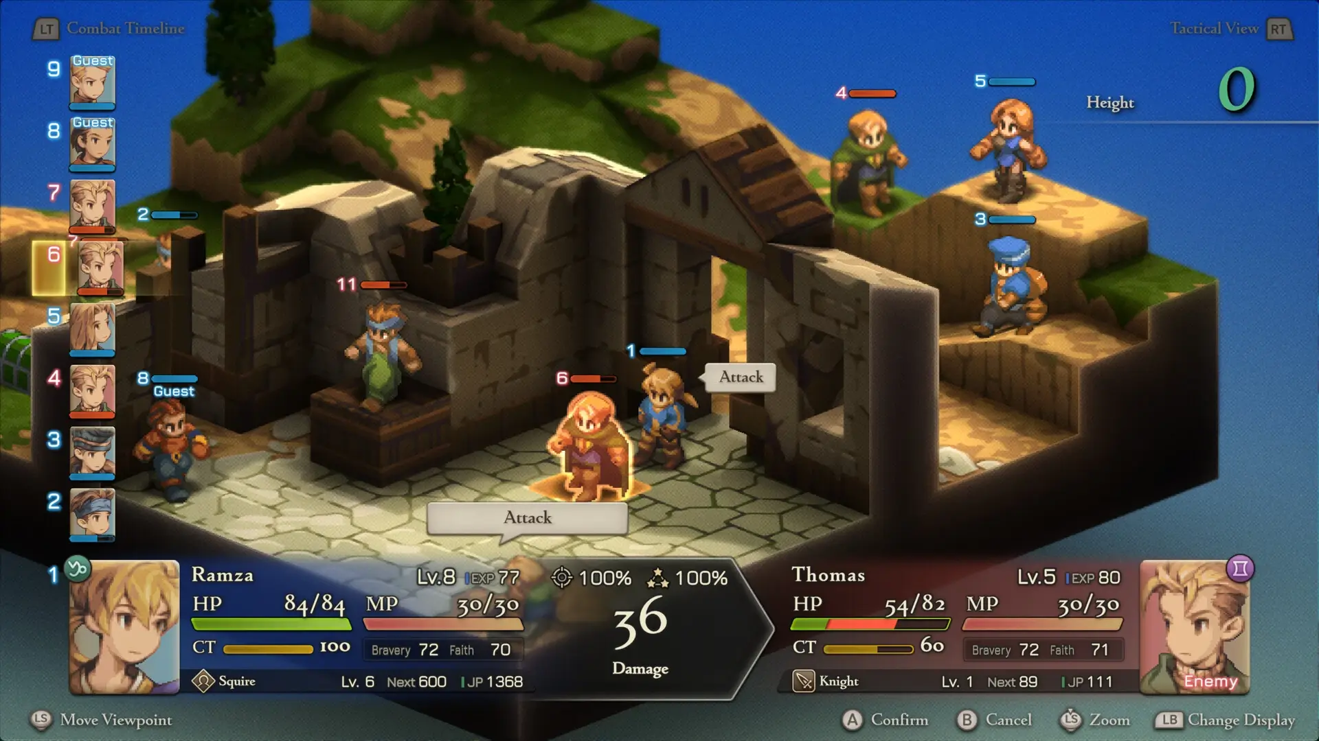 FINAL FANTASY TACTICS: The Ivalice Chronicles – Deluxe Edition & Soundtrack Bundle Gameplay Screenshots 1