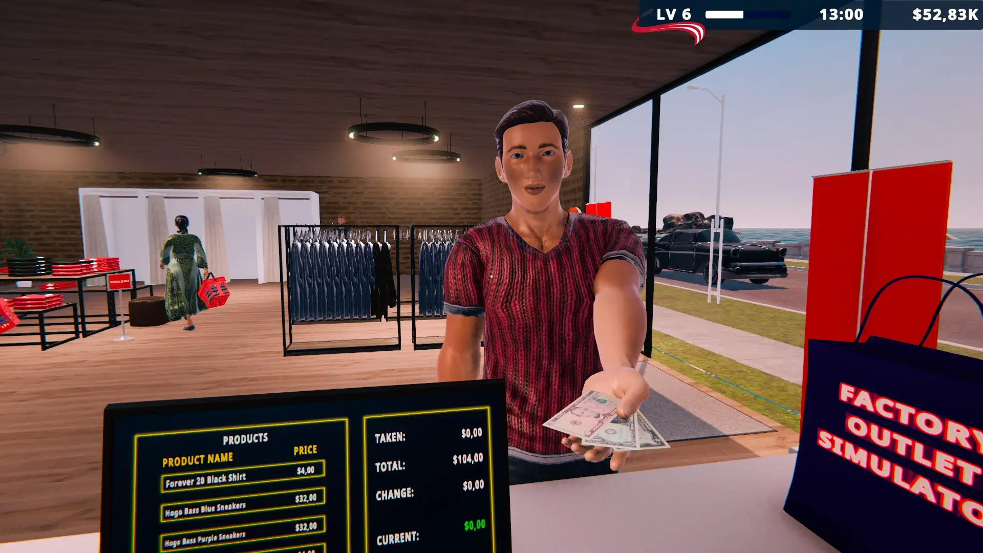 Factory Outlet Simulator Gameplay Screenshots 1