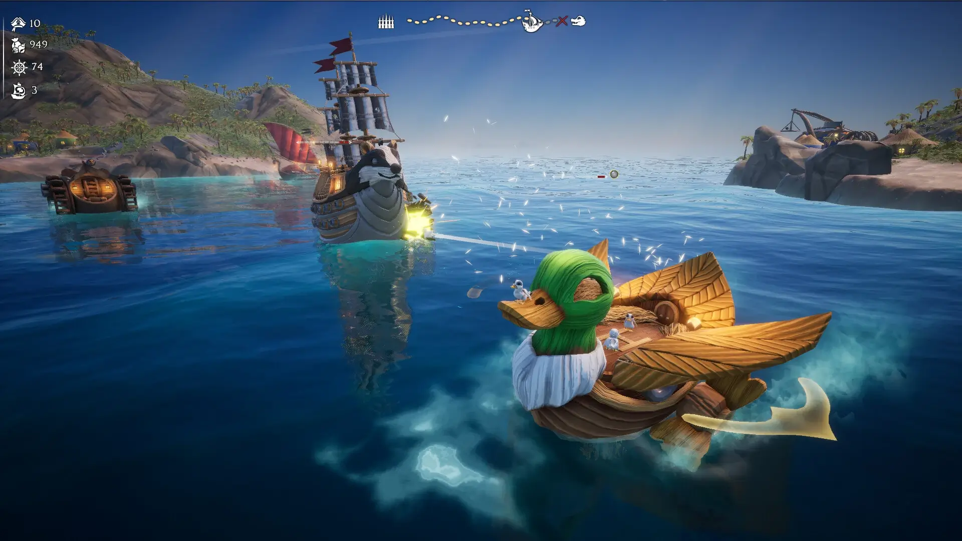 Fluffy Sailors Gameplay Screenshots 2