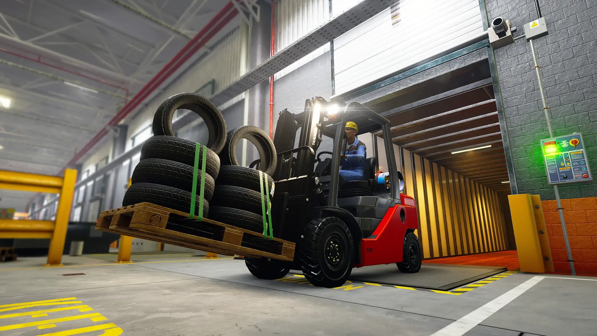 Forklift Simulator Gameplay Screenshots 1