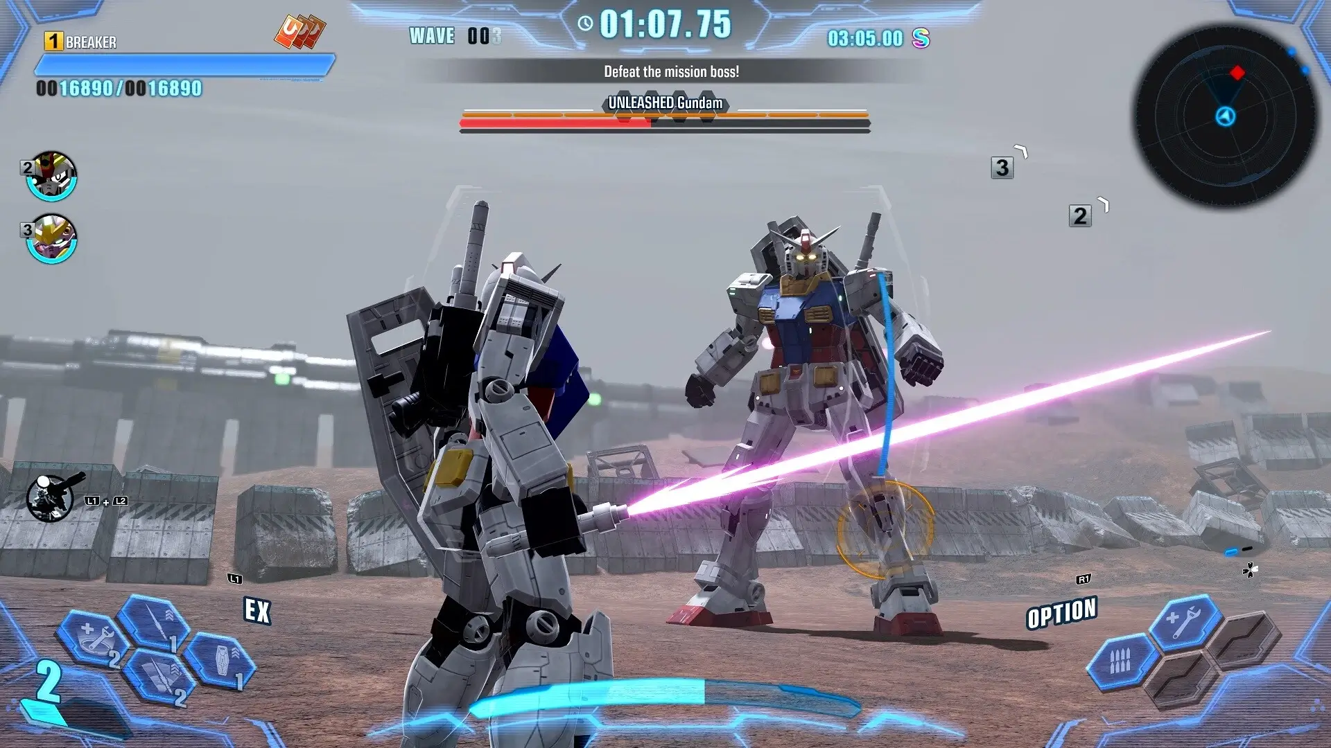 GUNDAM BREAKER 4 Gameplay Screenshots 1