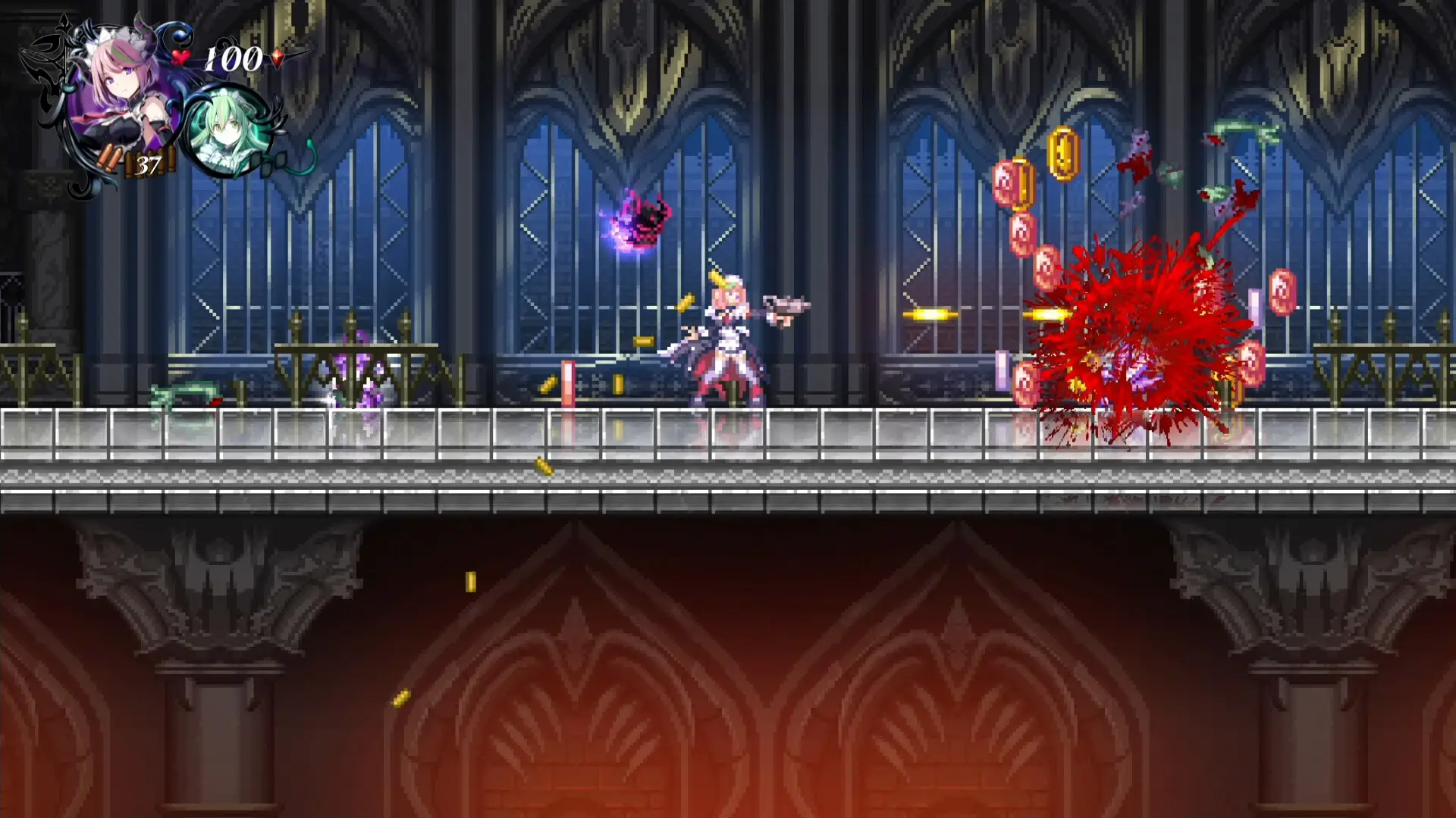 Gal Guardians: Servants of the Dark Gameplay Screenshots 1