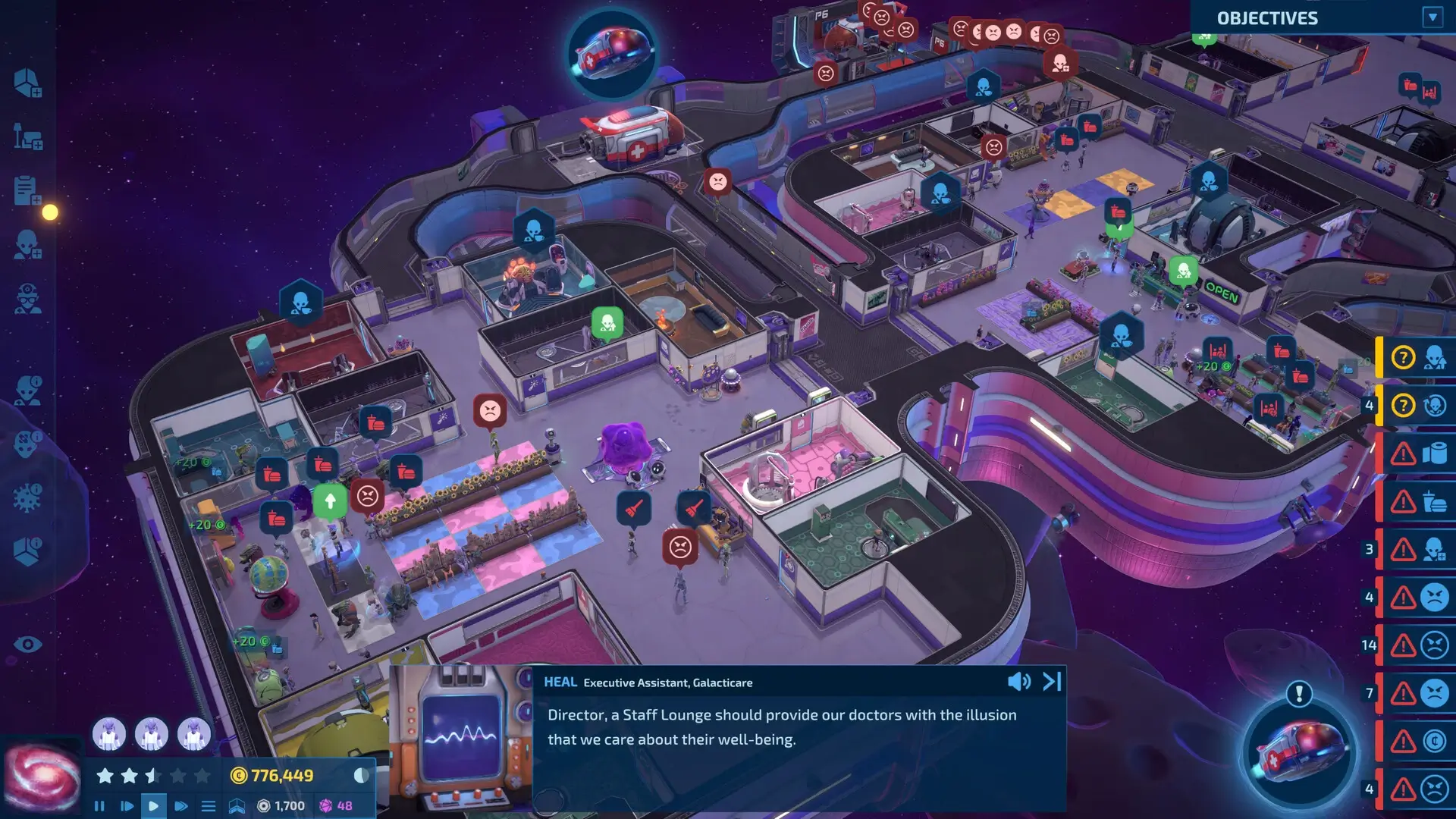 Galacticare: Placebo Edition Gameplay Screenshots 2
