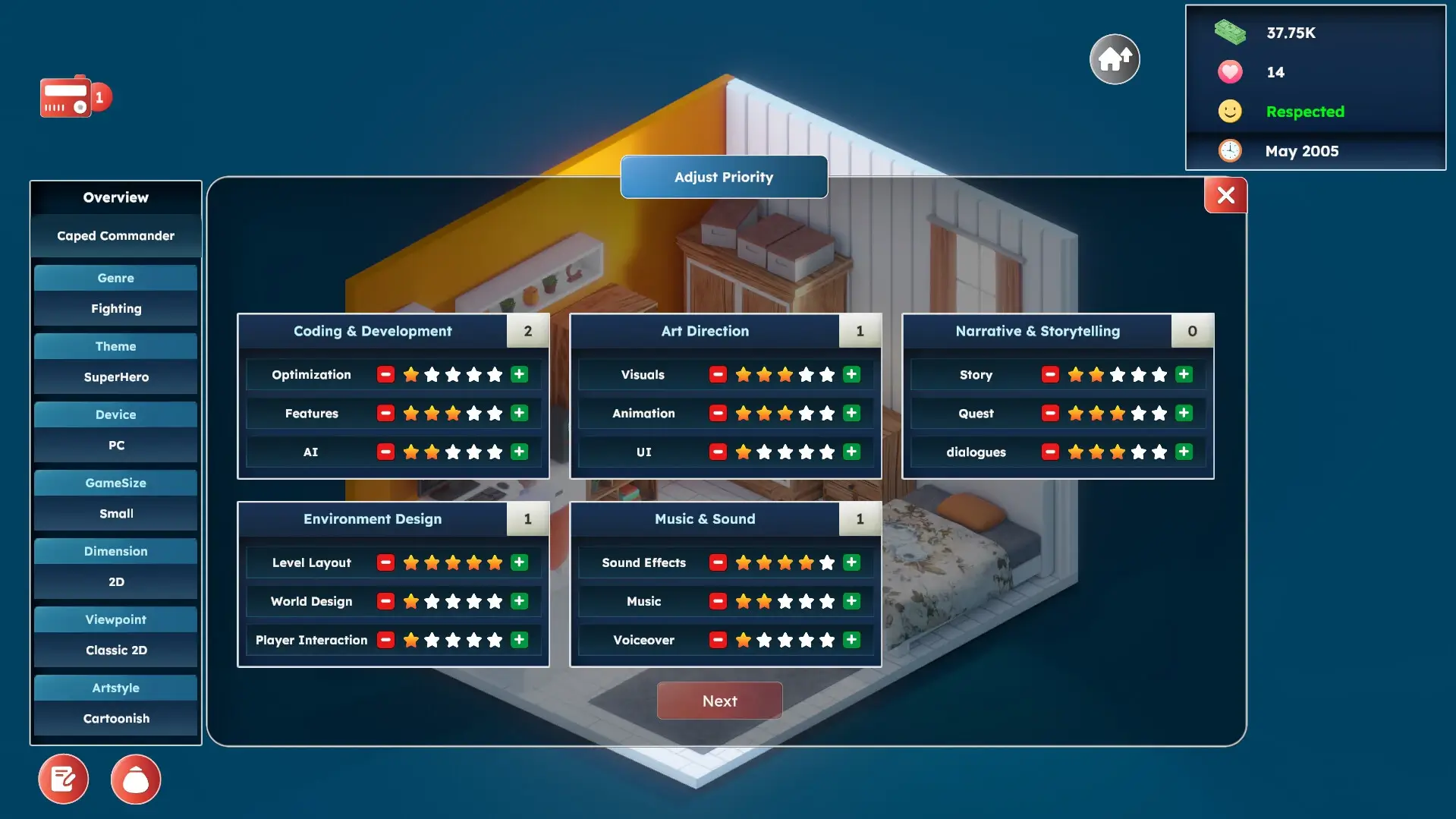 Game Builder Tycoon Gameplay Screenshots 2