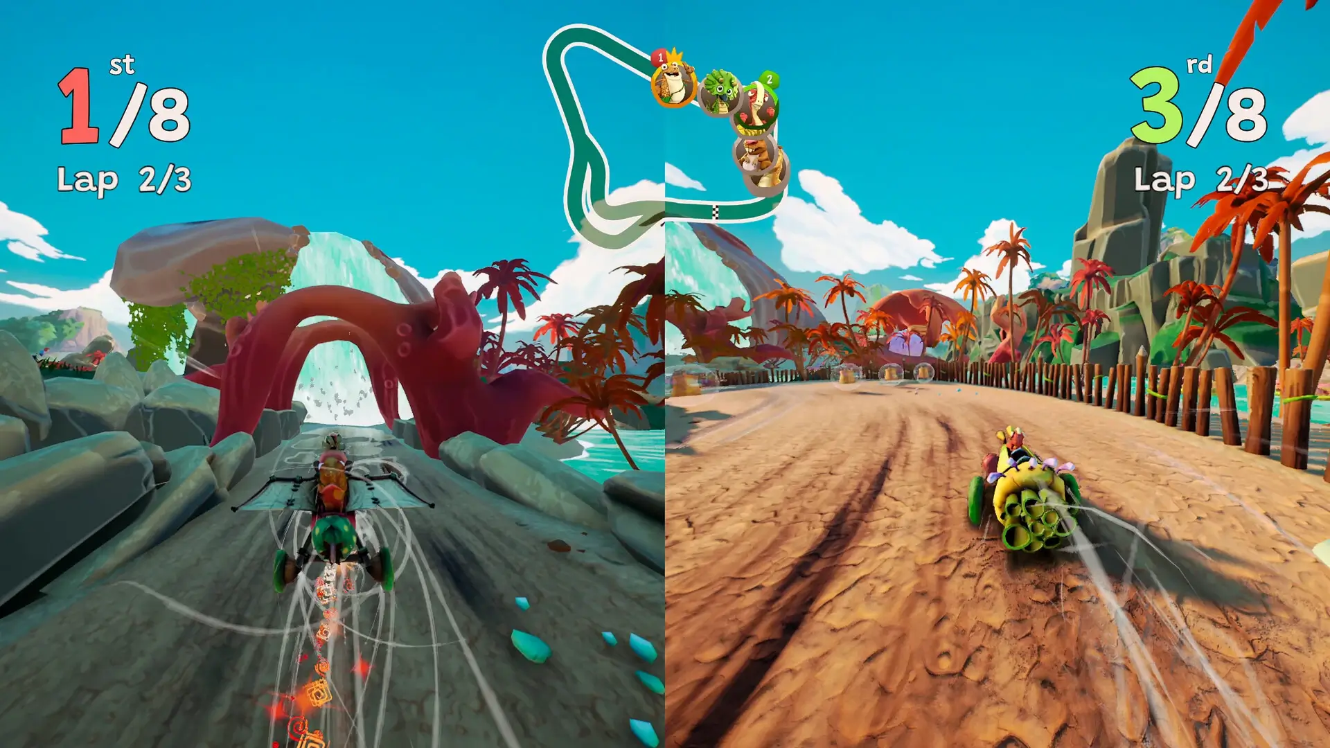 Gigantosaurus: Dino Kart Gameplay Screenshots 2