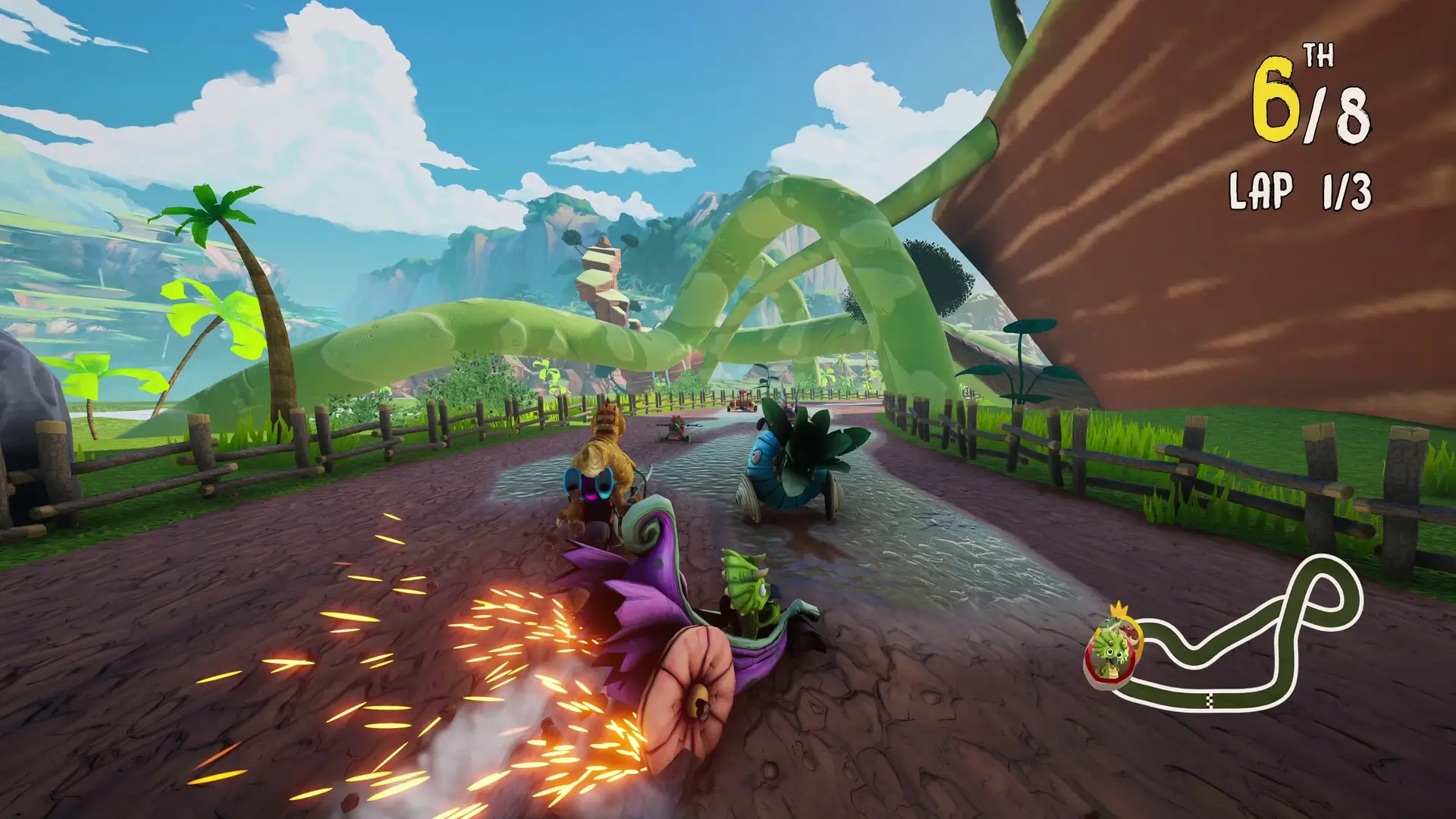 Gigantosaurus: Dino Kart Gameplay Screenshots 4