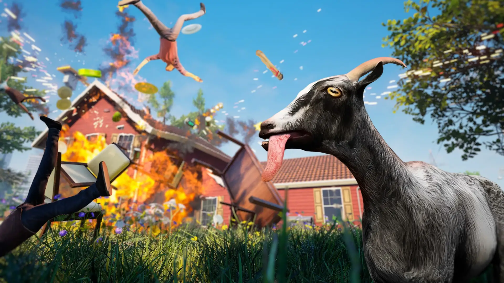 Goat Simulator: Remastered Gameplay Screenshots 1