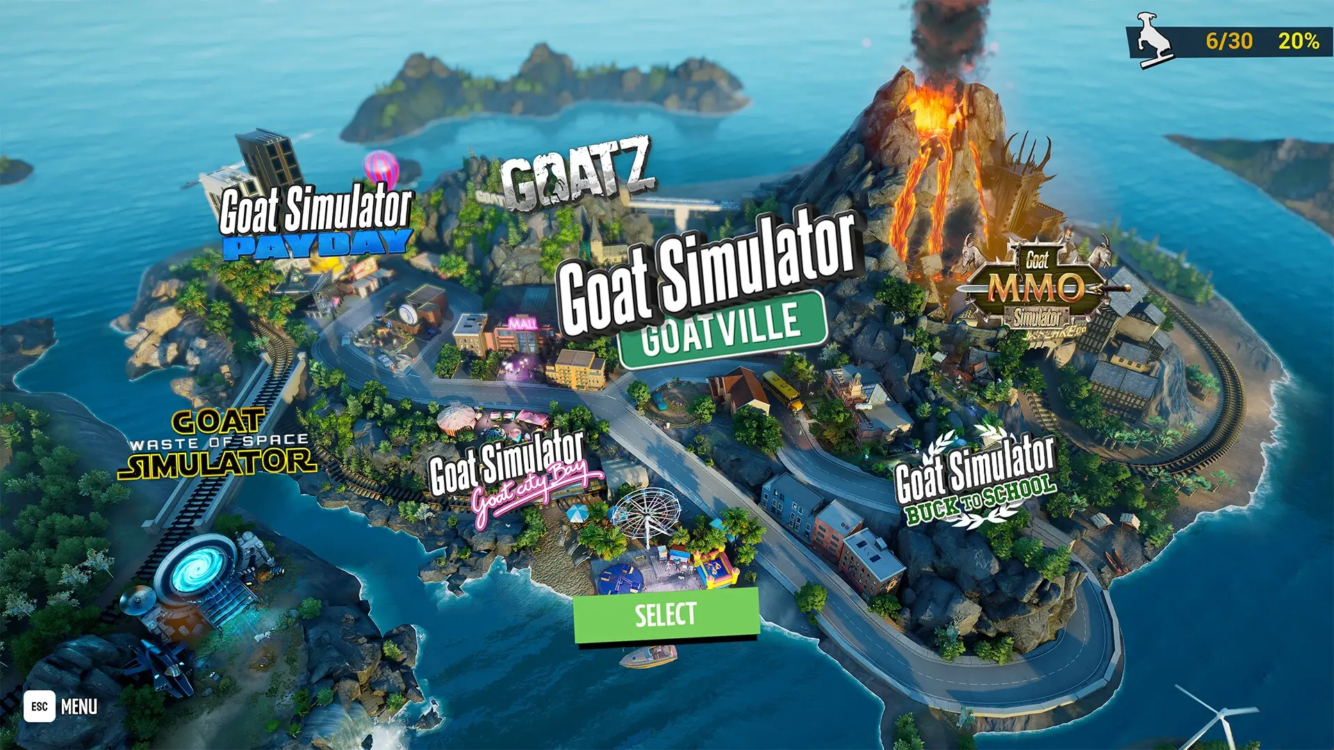 Goat Simulator: Remastered Gameplay Screenshots 2