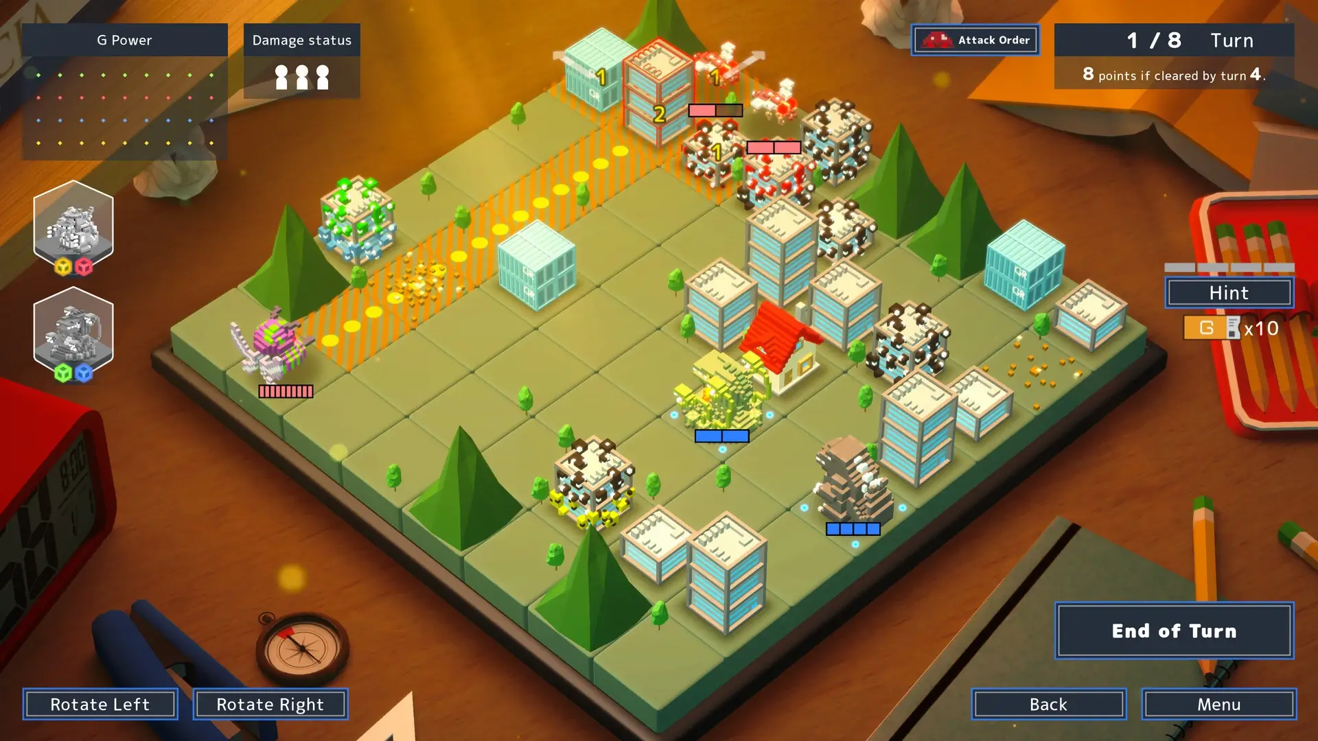 Godzilla Voxel Wars Gameplay Screenshots 1