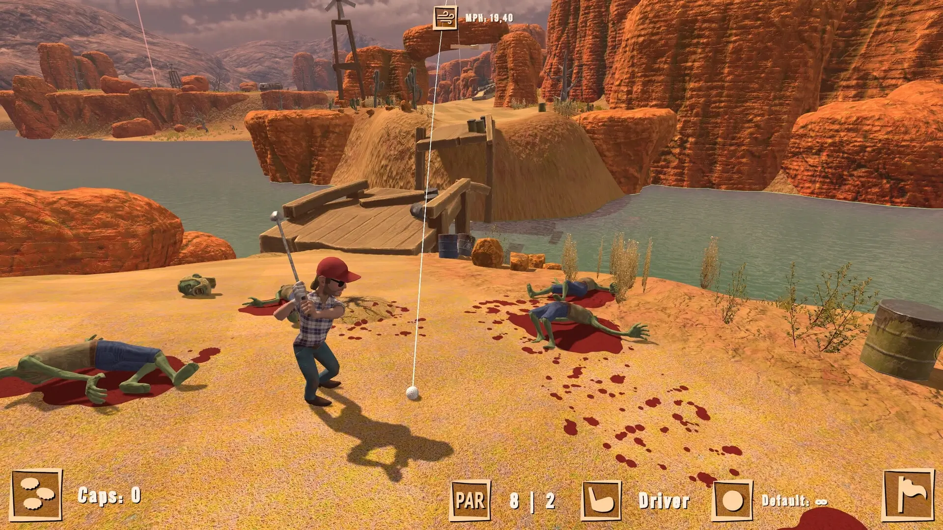 Golf VS Zombies Gameplay Screenshots 4