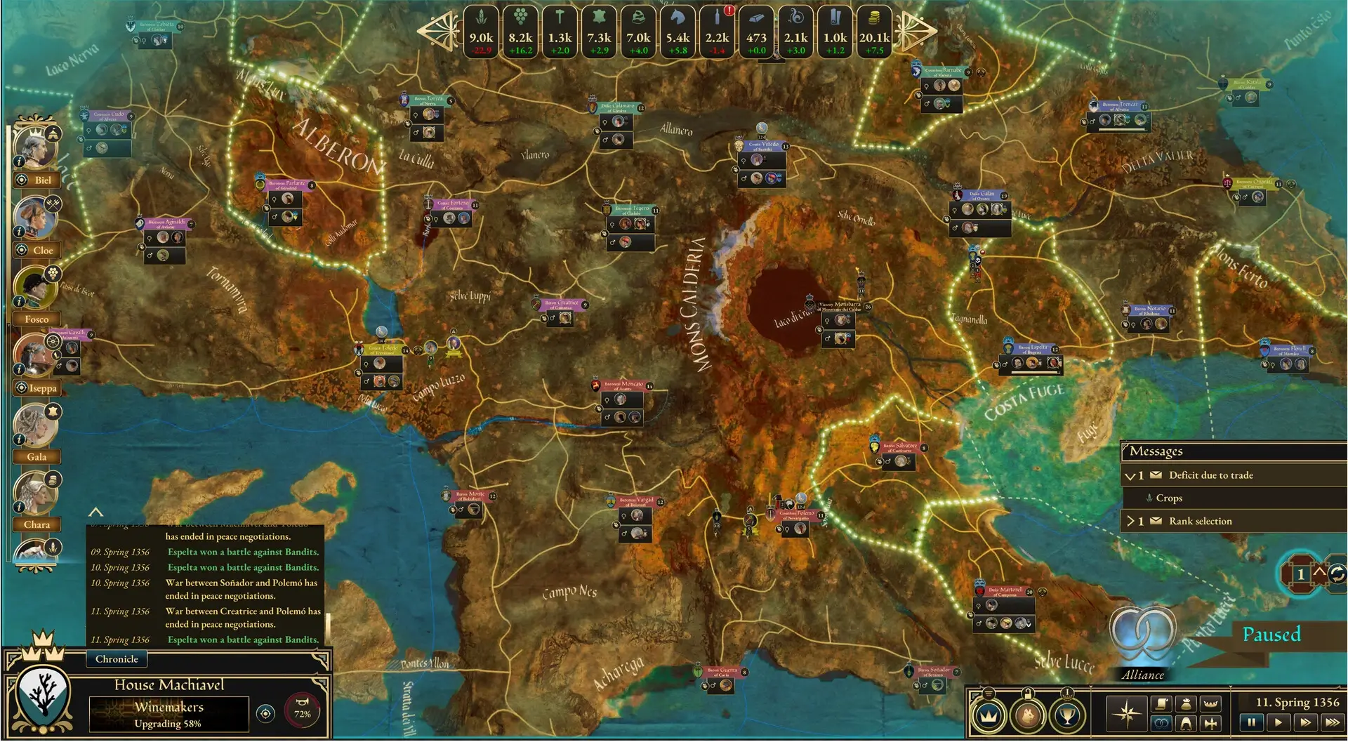 Great Houses of Calderia: Deluxe Edition Gameplay Screenshots 1