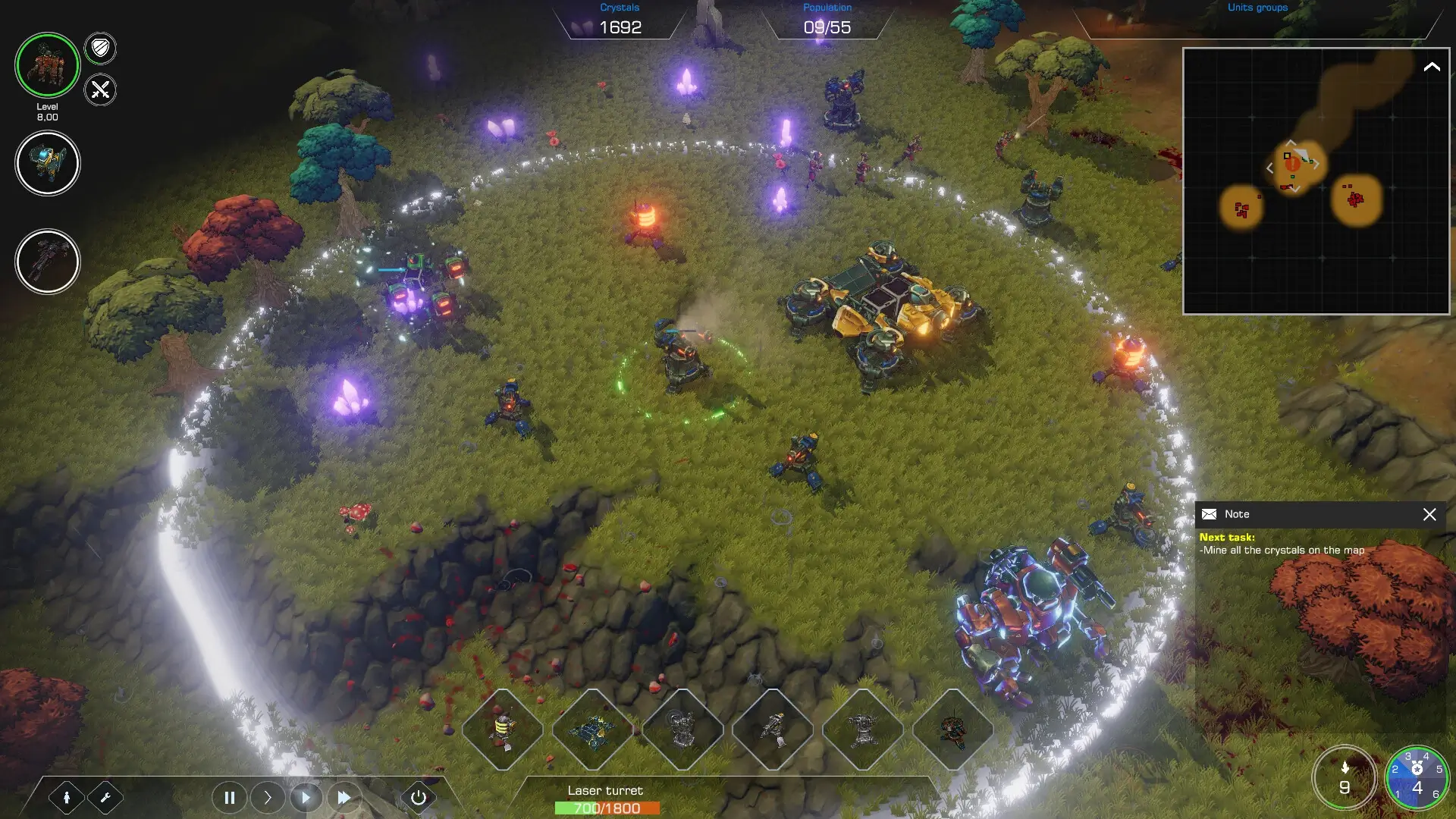 Grimstar: Crystals are the New Oil! Gameplay Screenshots 3