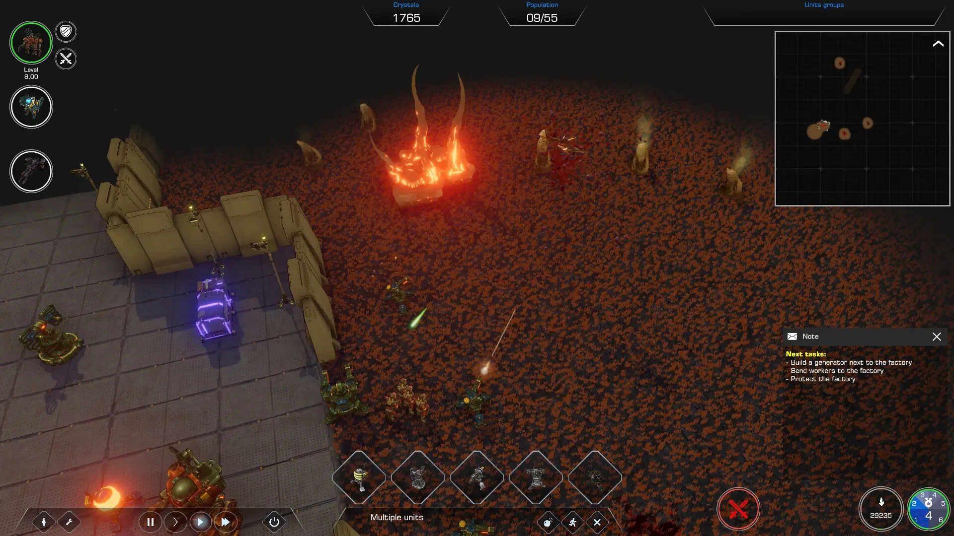 Grimstar: Crystals are the New Oil! Gameplay Screenshots 4