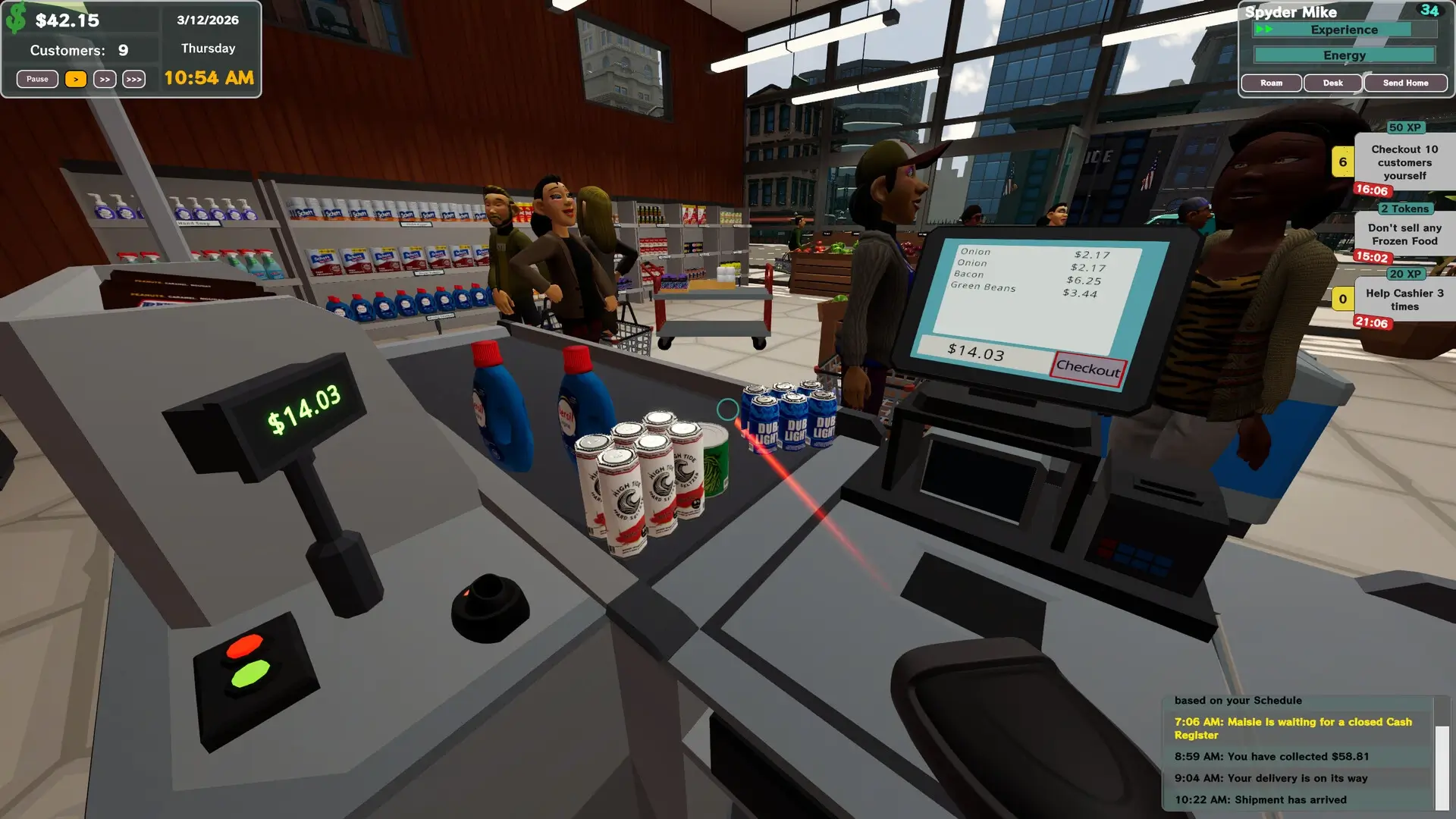Grocery Store Tycoon Gameplay Screenshots 1