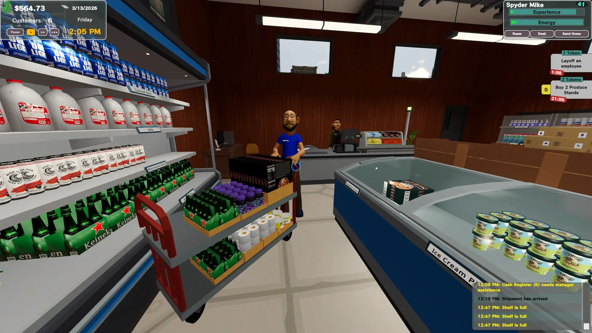 Grocery Store Tycoon Gameplay Screenshots 3
