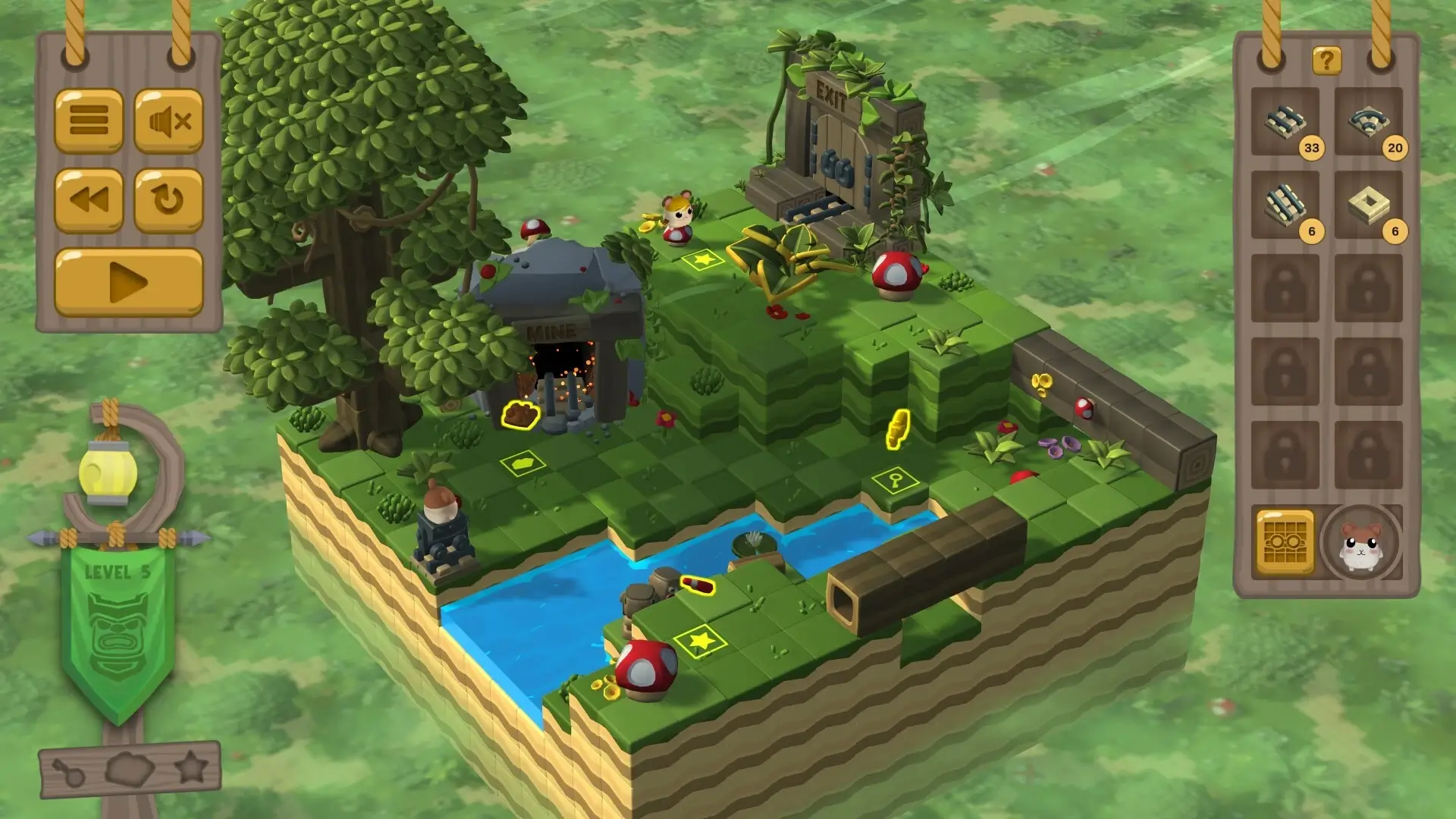 Hamster on Rails Gameplay Screenshots 1