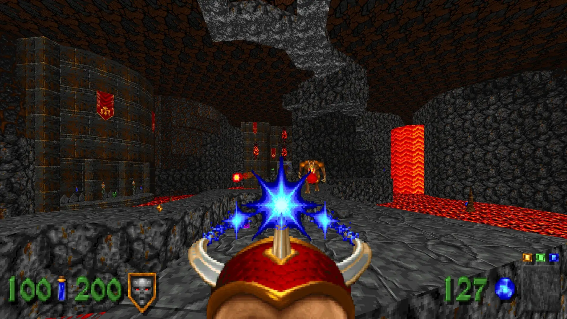 Heretic + Hexen Gameplay Screenshots 1
