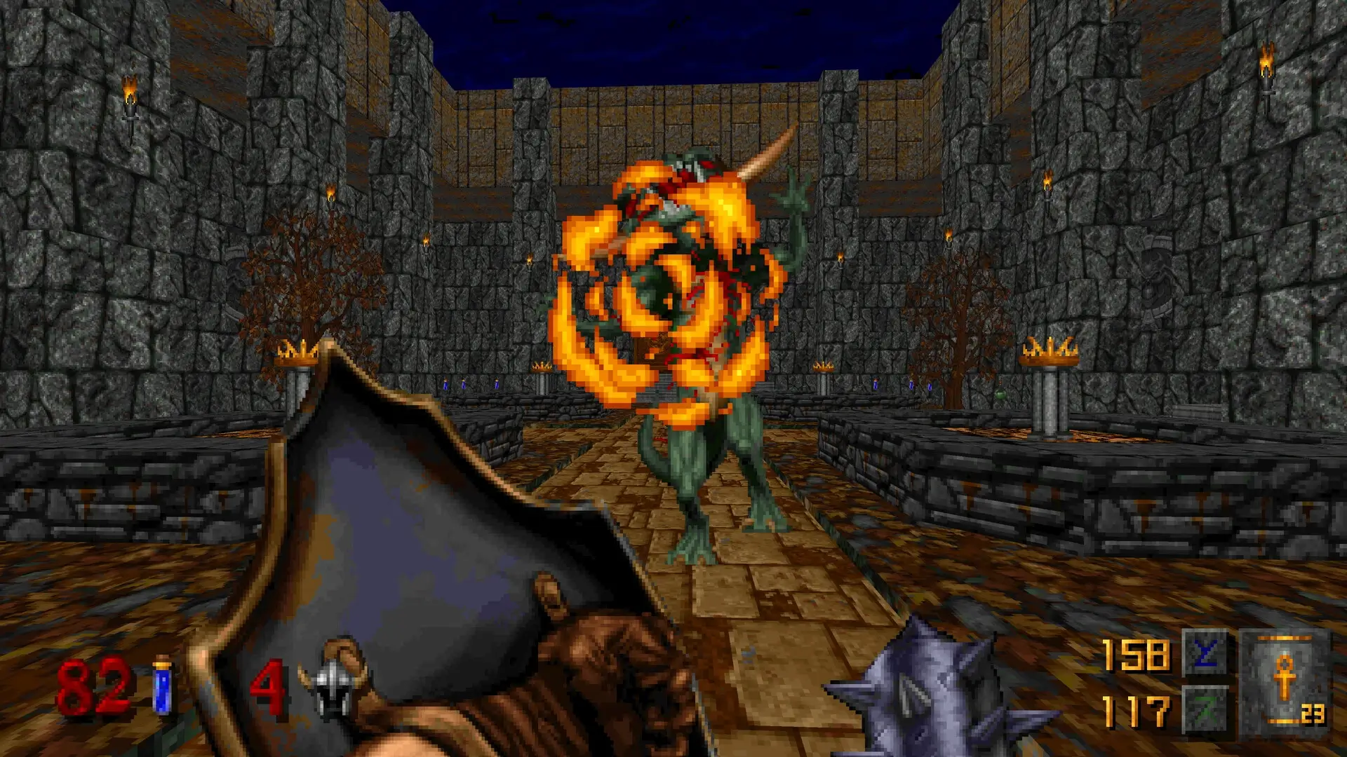 Heretic + Hexen Gameplay Screenshots 2