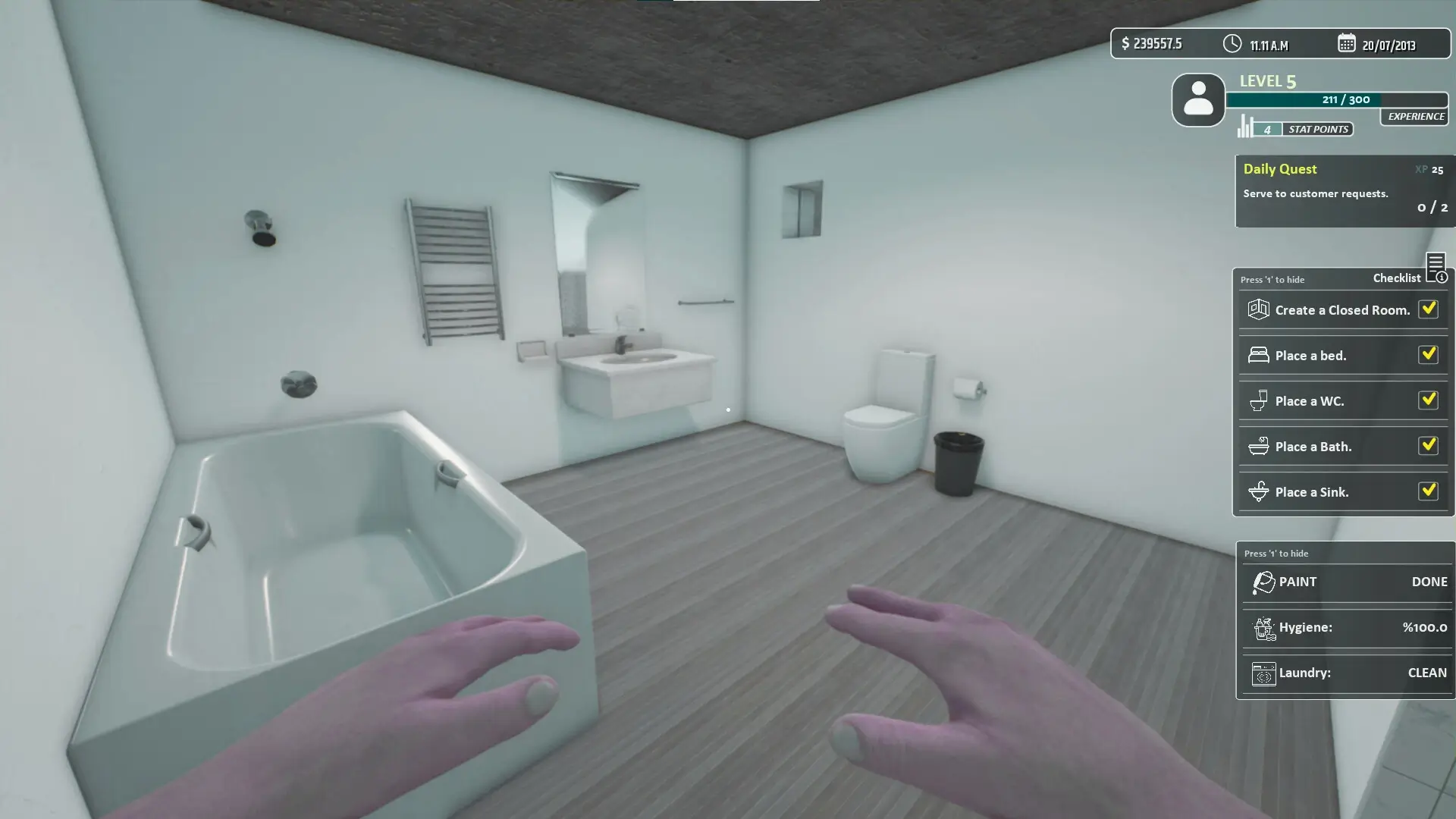 Hotel Owner Simulator Gameplay Screenshots 4