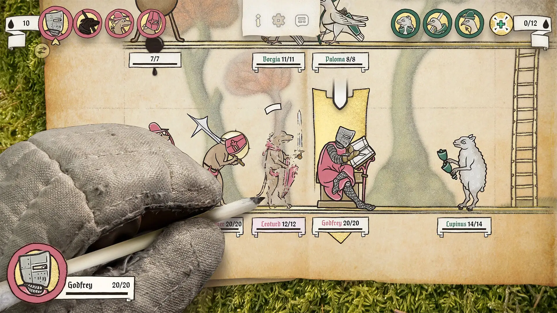 Inkulinati: Supporter Bundle Gameplay Screenshots 1