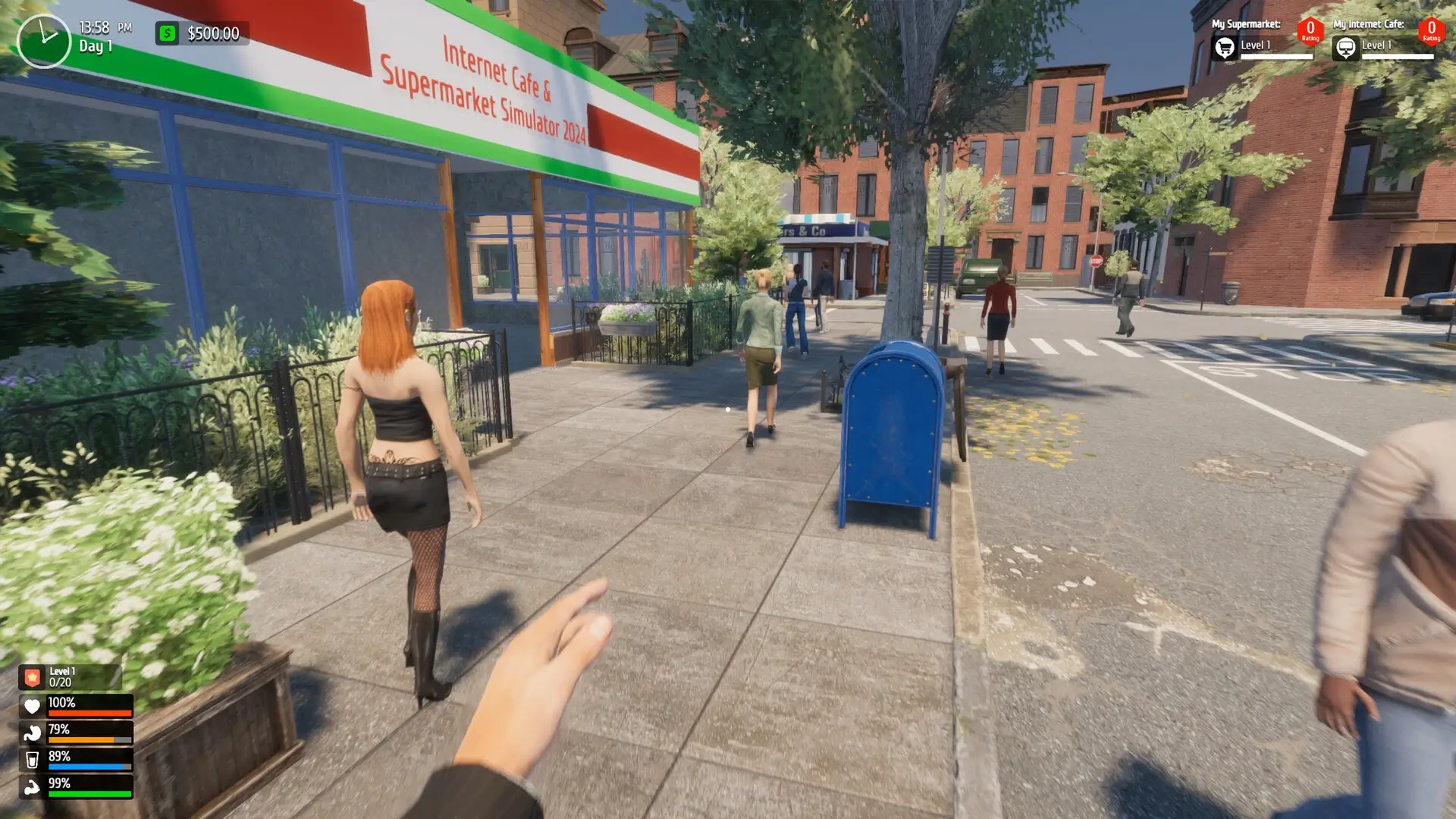 Internet Cafe & Supermarket Simulator 2024 Gameplay Screenshots 1