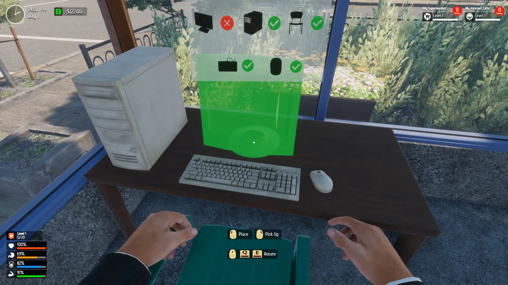 Internet Cafe & Supermarket Simulator 2024 Gameplay Screenshots 4