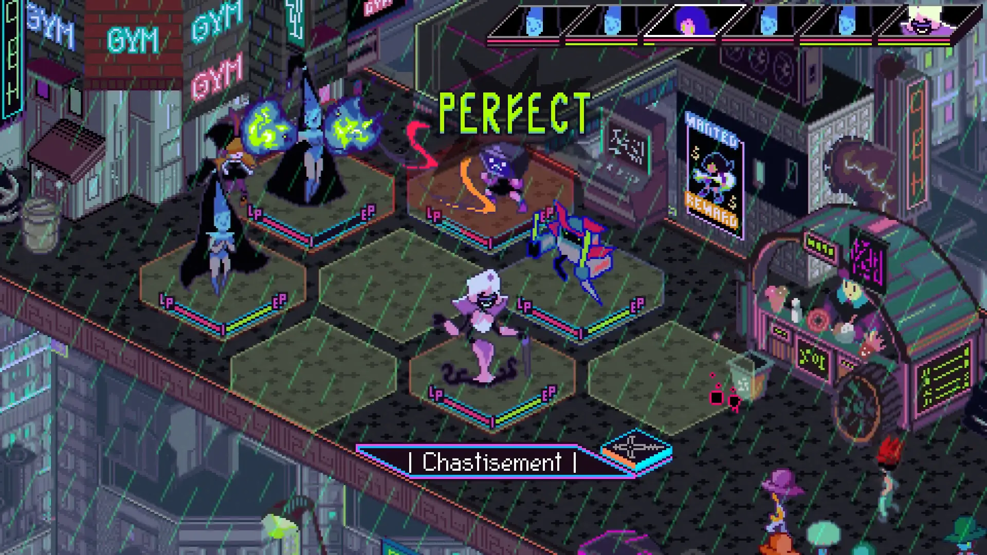 Keylocker: Turn Based Cyberpunk Action – Soundtrack Bundle Gameplay Screenshots 2