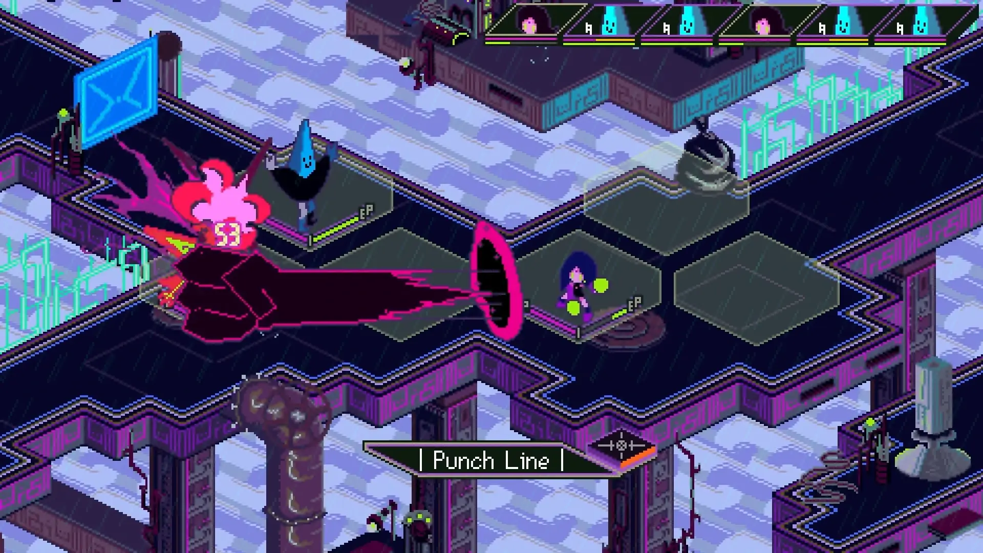 Keylocker: Turn Based Cyberpunk Action – Soundtrack Bundle Gameplay Screenshots 4
