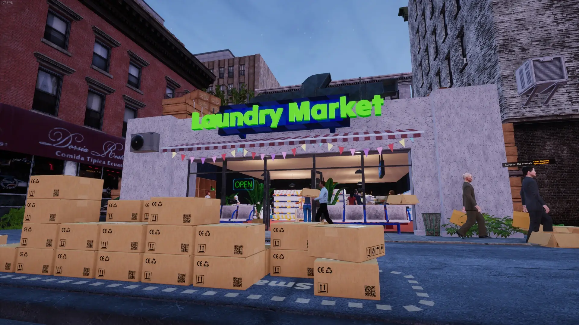 Laundry & Supermarket Simulator / Laundry Simulator: PowerWash It! Gameplay Screenshots 1